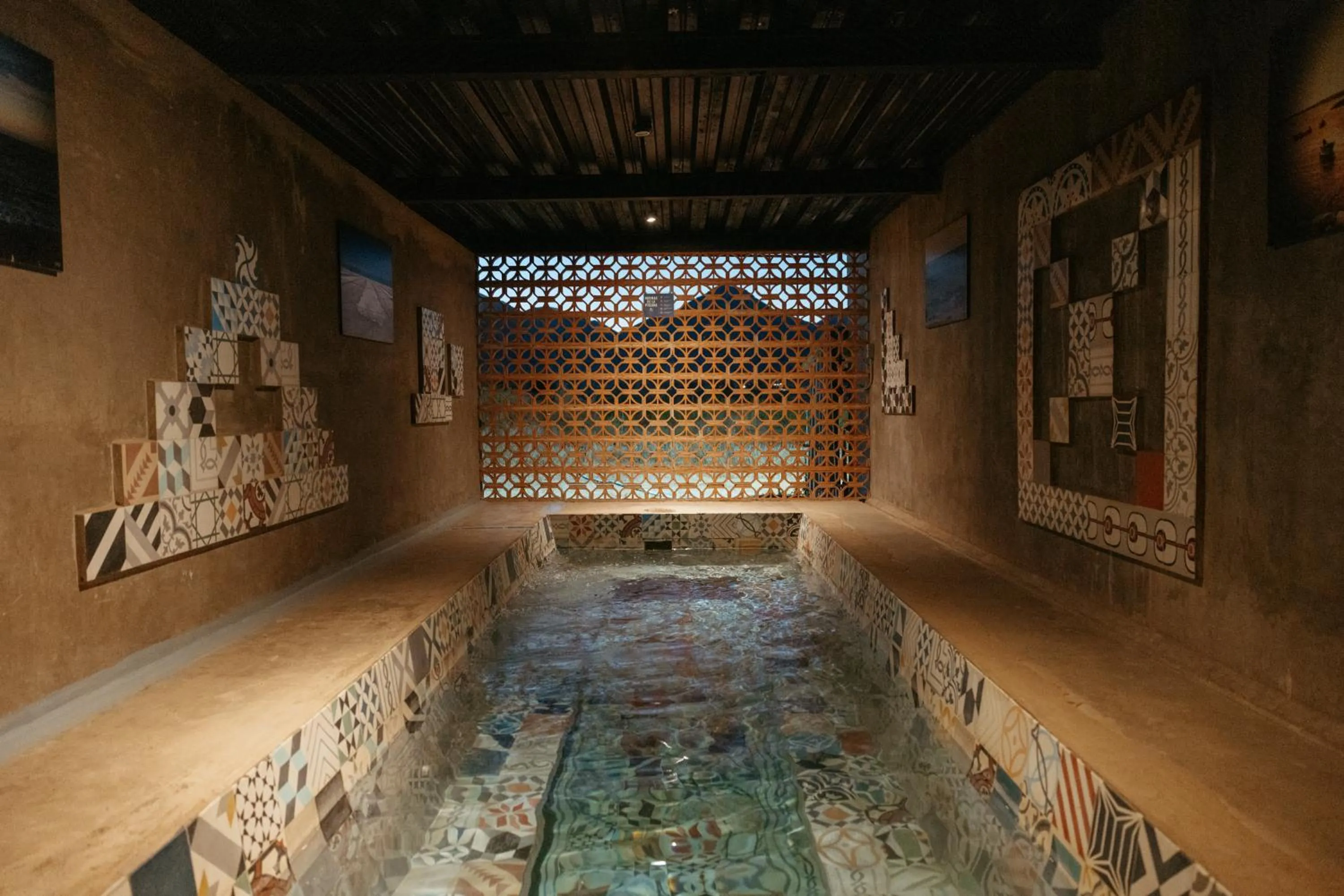 Swimming pool in Hotel Los Amantes Valle de Guadalupe