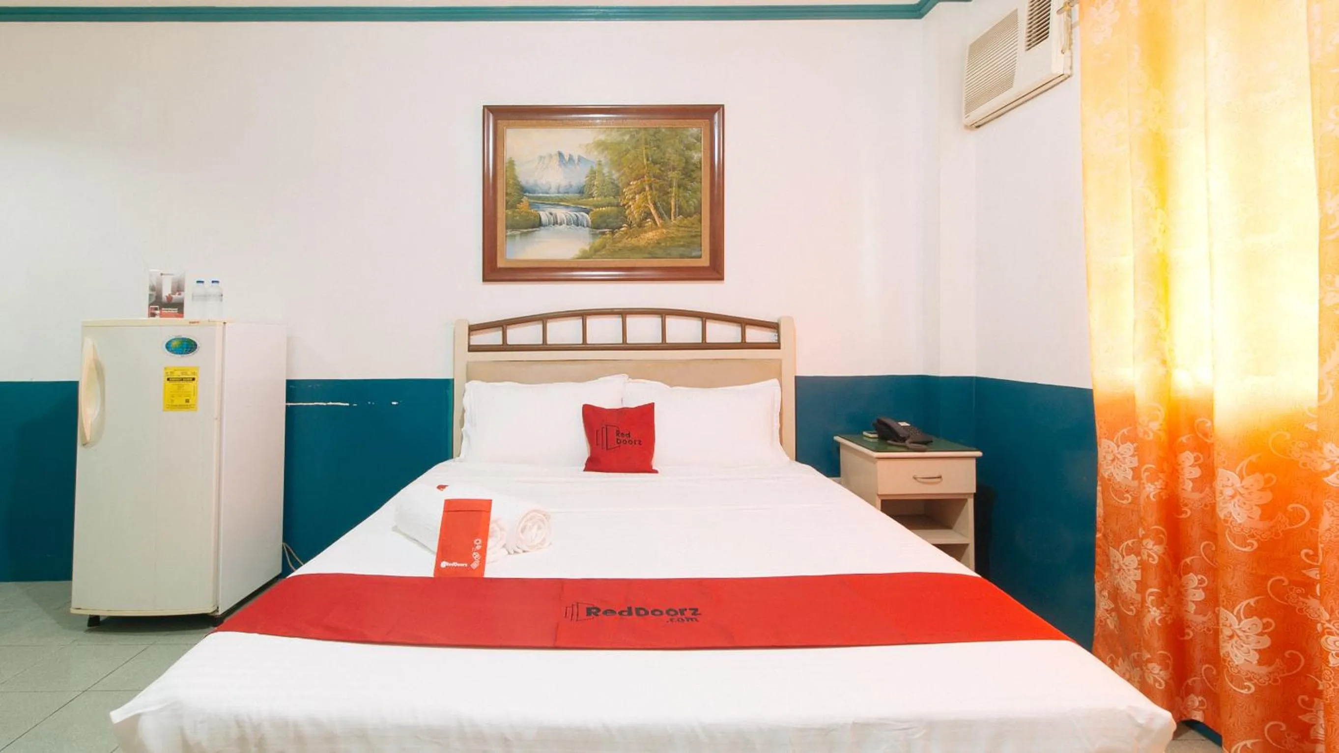 Bed in RedDoorz @ Orsu Hotel Angeles Pampanga