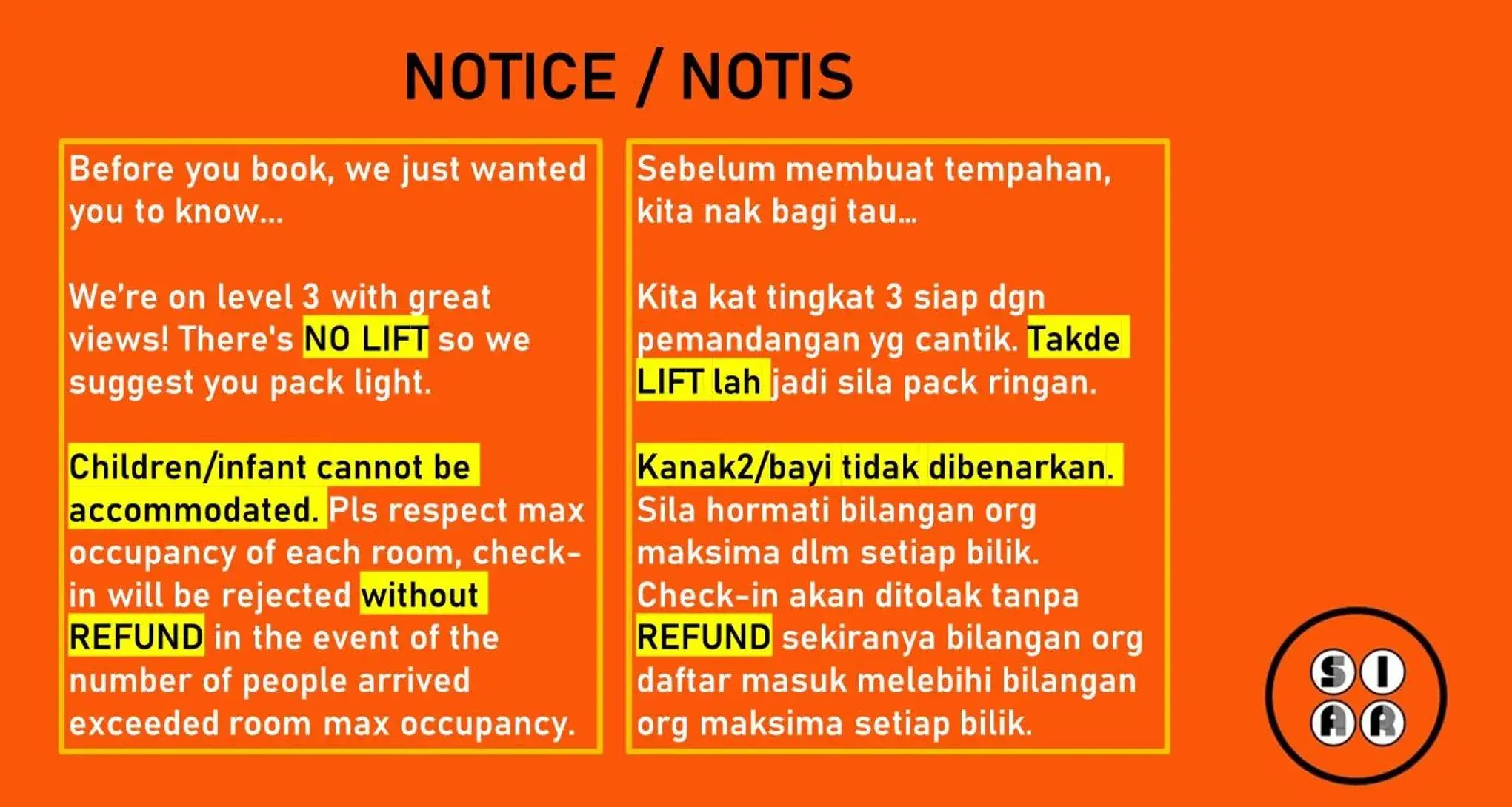 Property building in Walk-Up To SIAR - Children Not Allowed Property building in Walk-Up To SIAR - Children Not Allowed