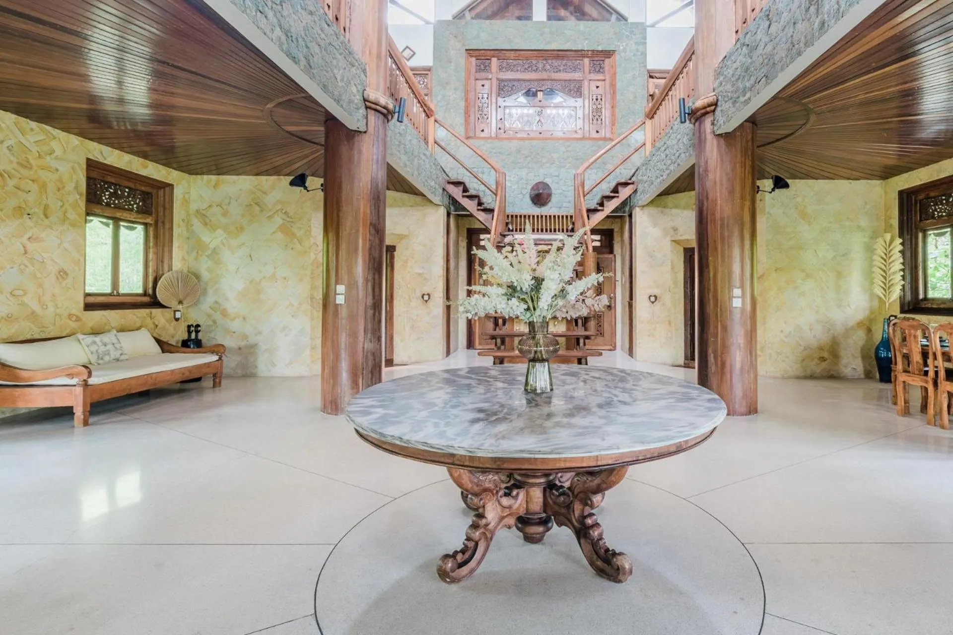 Living room in Villa Canggu Hearts