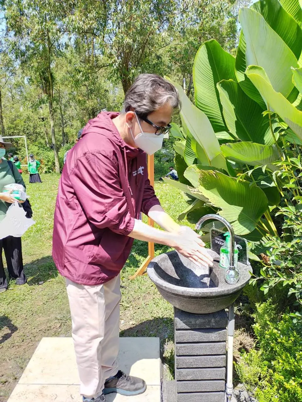 People in Pagupon Camp Syariah
