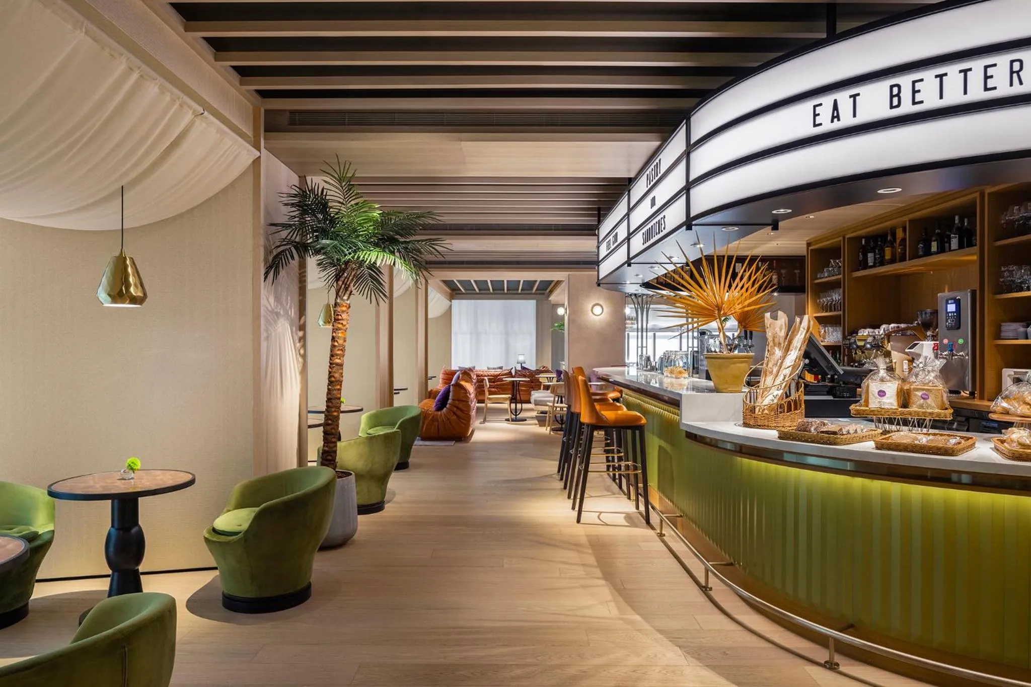 Restaurant/places to eat in Humble Boutique Hotel