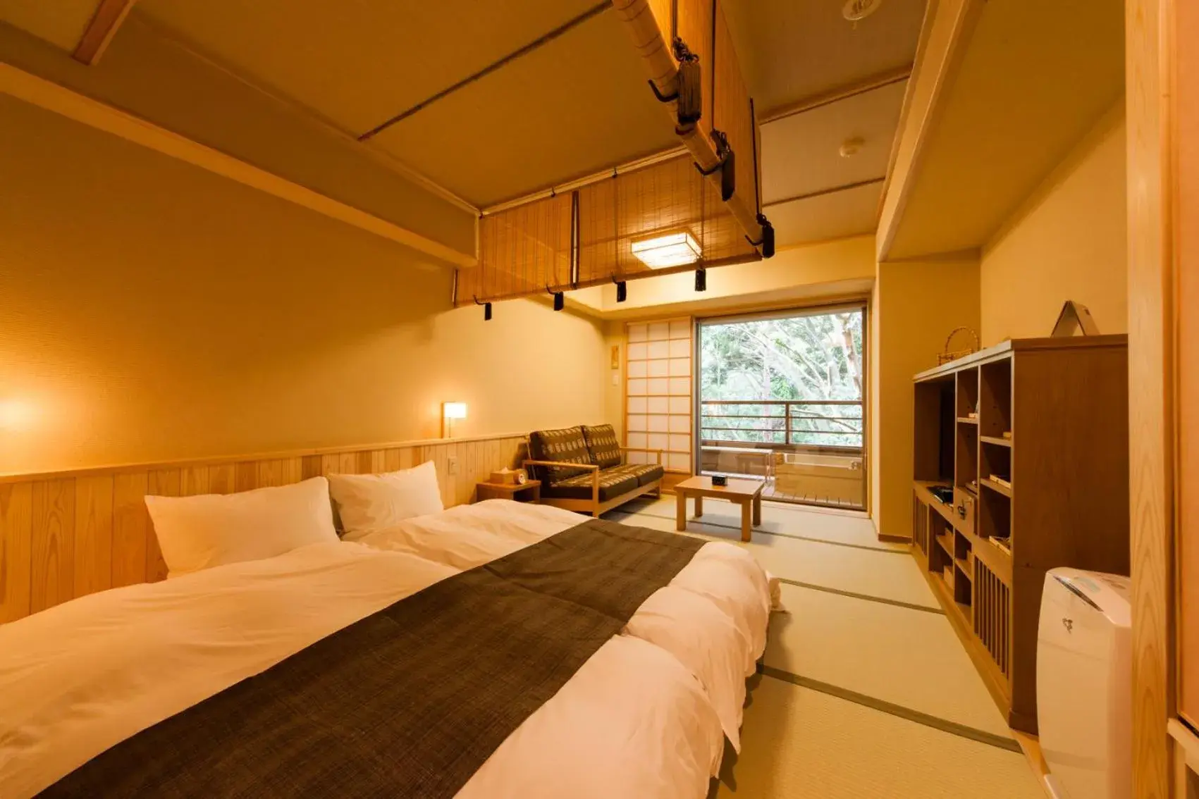 Deluxe Double Room with Tatami Floor - single occupancy in Ikyu Deluxe Double Room with Tatami Floor - single occupancy in Ikyu