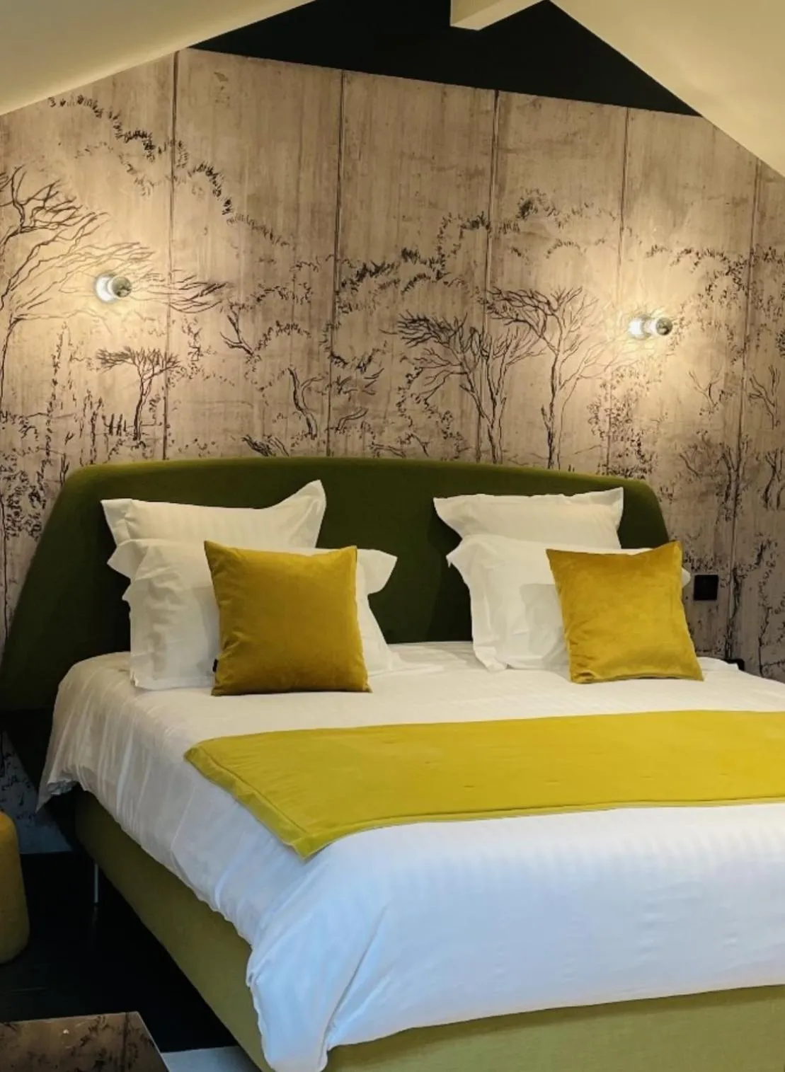 Bedroom, Bed in La Maison Ruffinoise