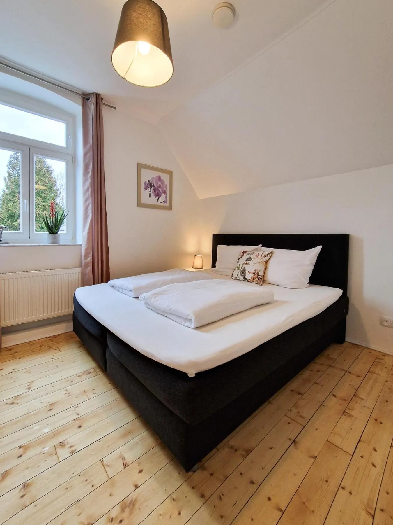 Bed in Restaurant Hotel Laternchen