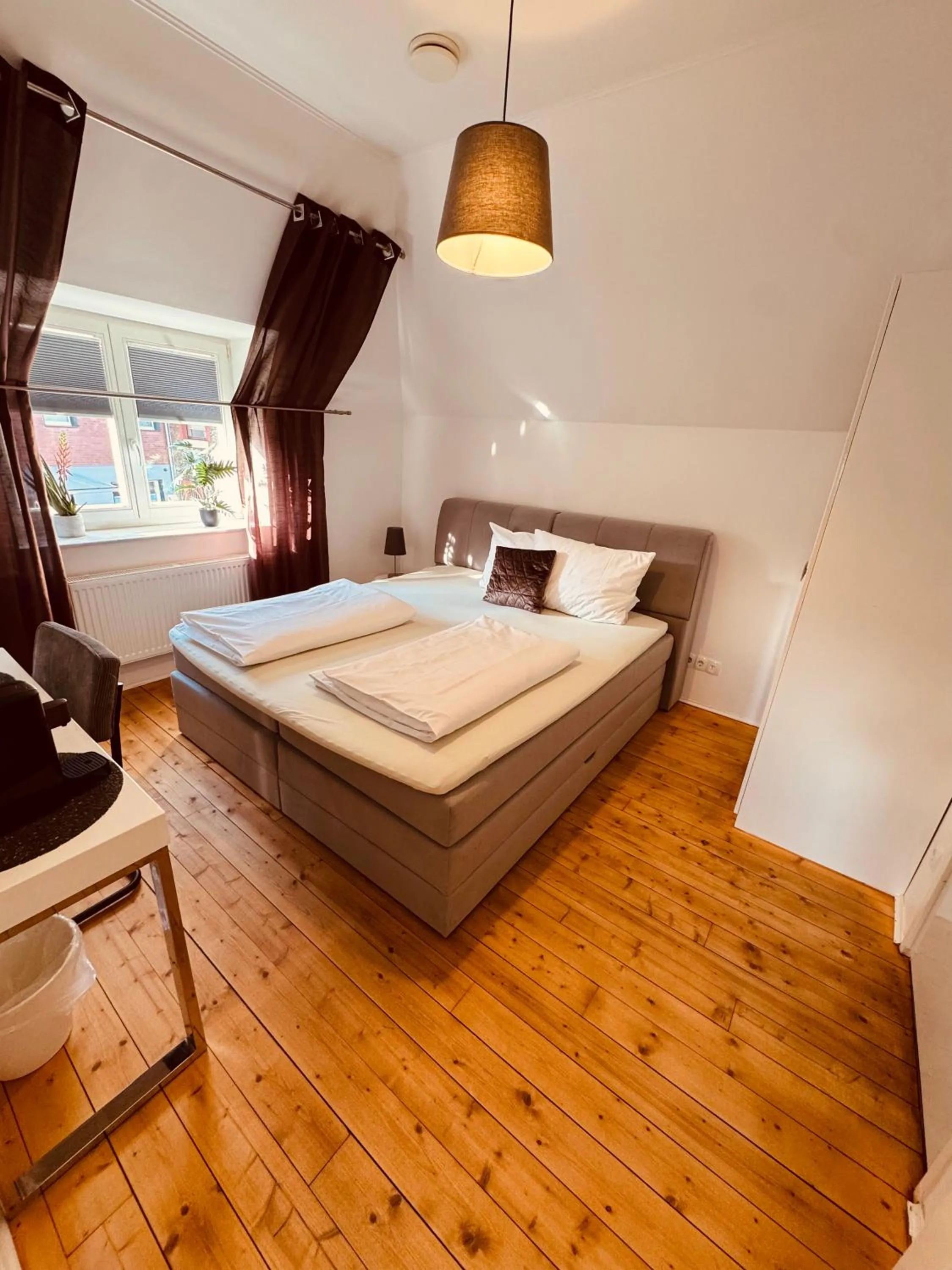 Bed in Restaurant Hotel Laternchen