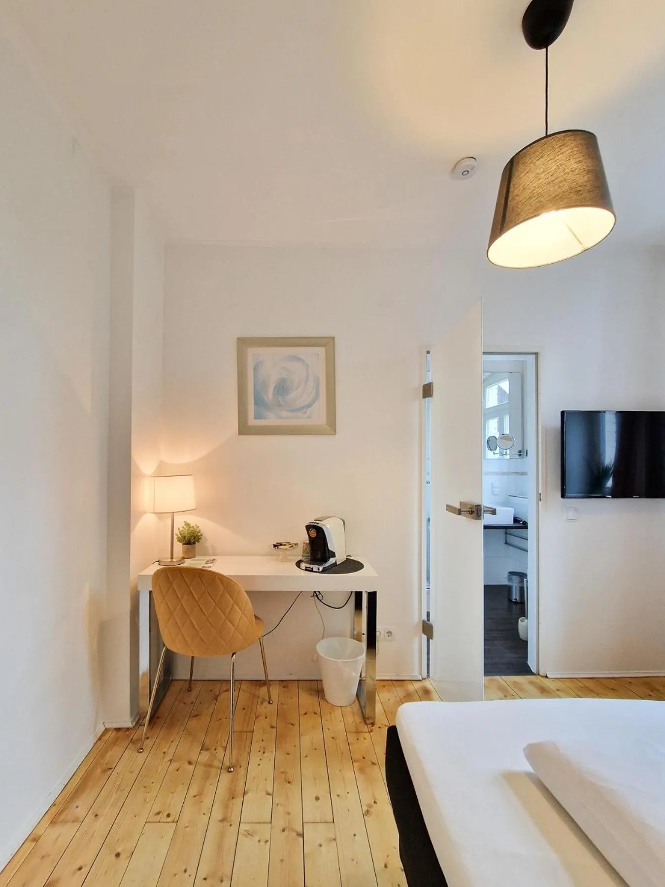 Bed in Restaurant Hotel Laternchen