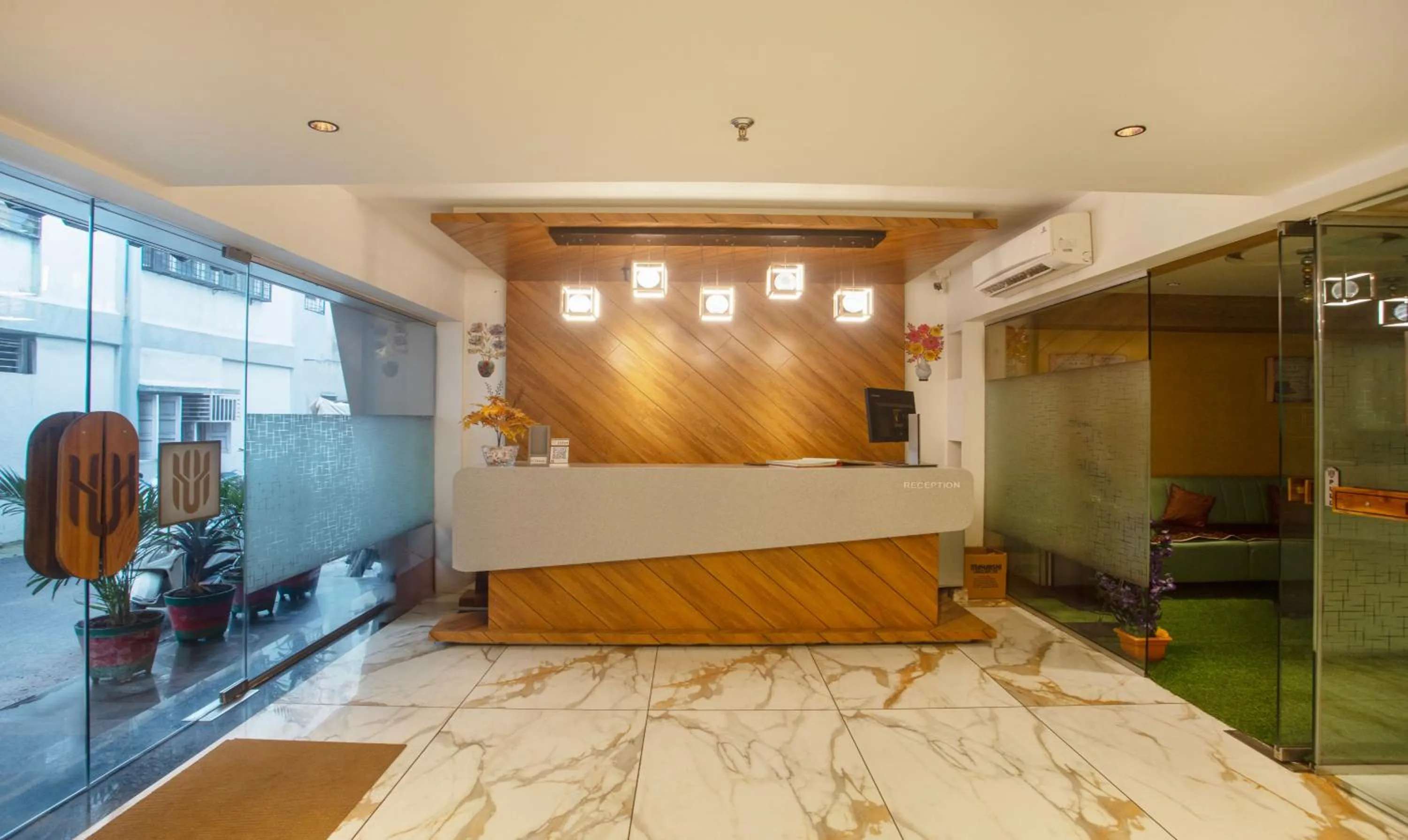 Lobby or reception in Hotel Urban