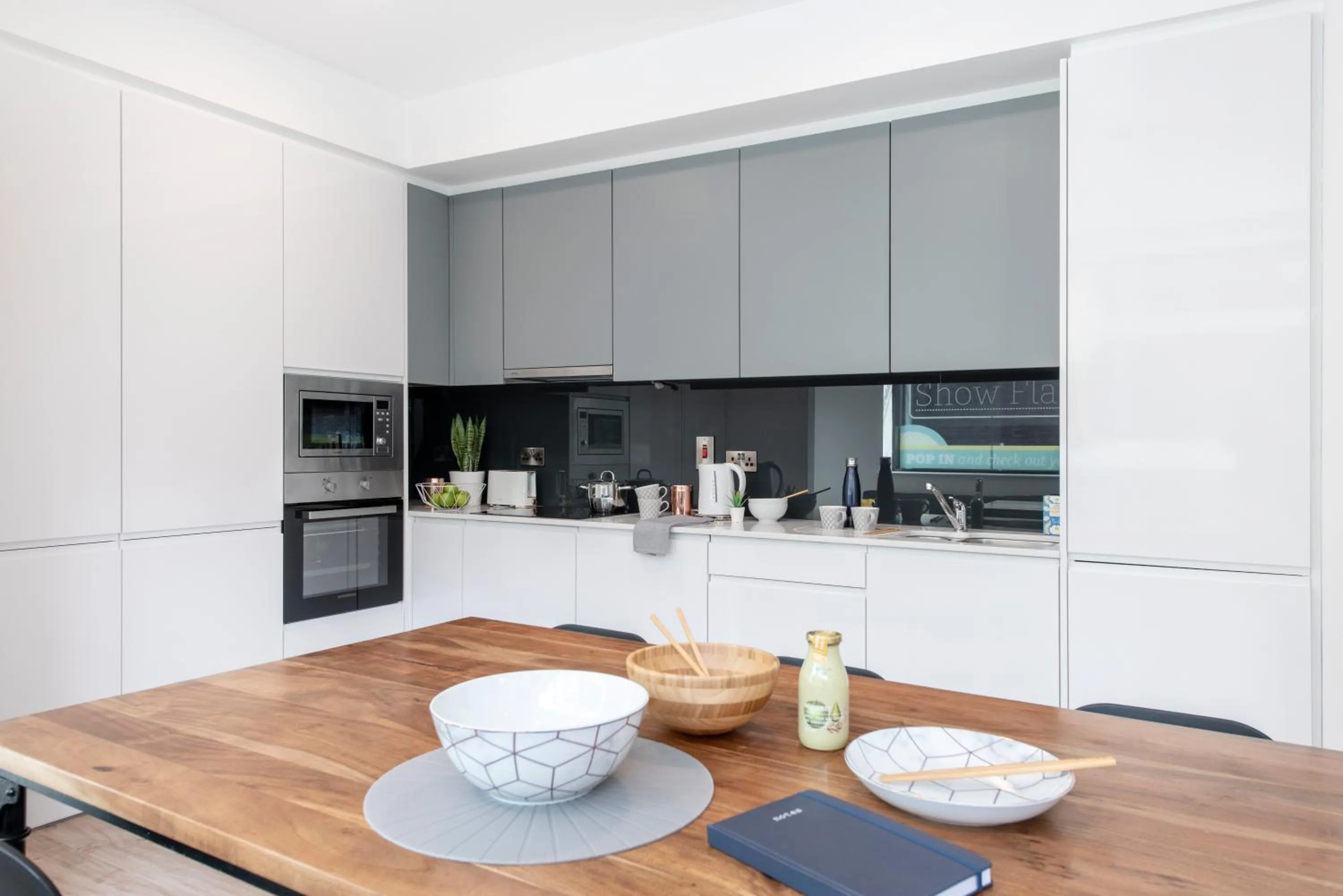 Communal kitchen in Yugo Explore - Highfield Park