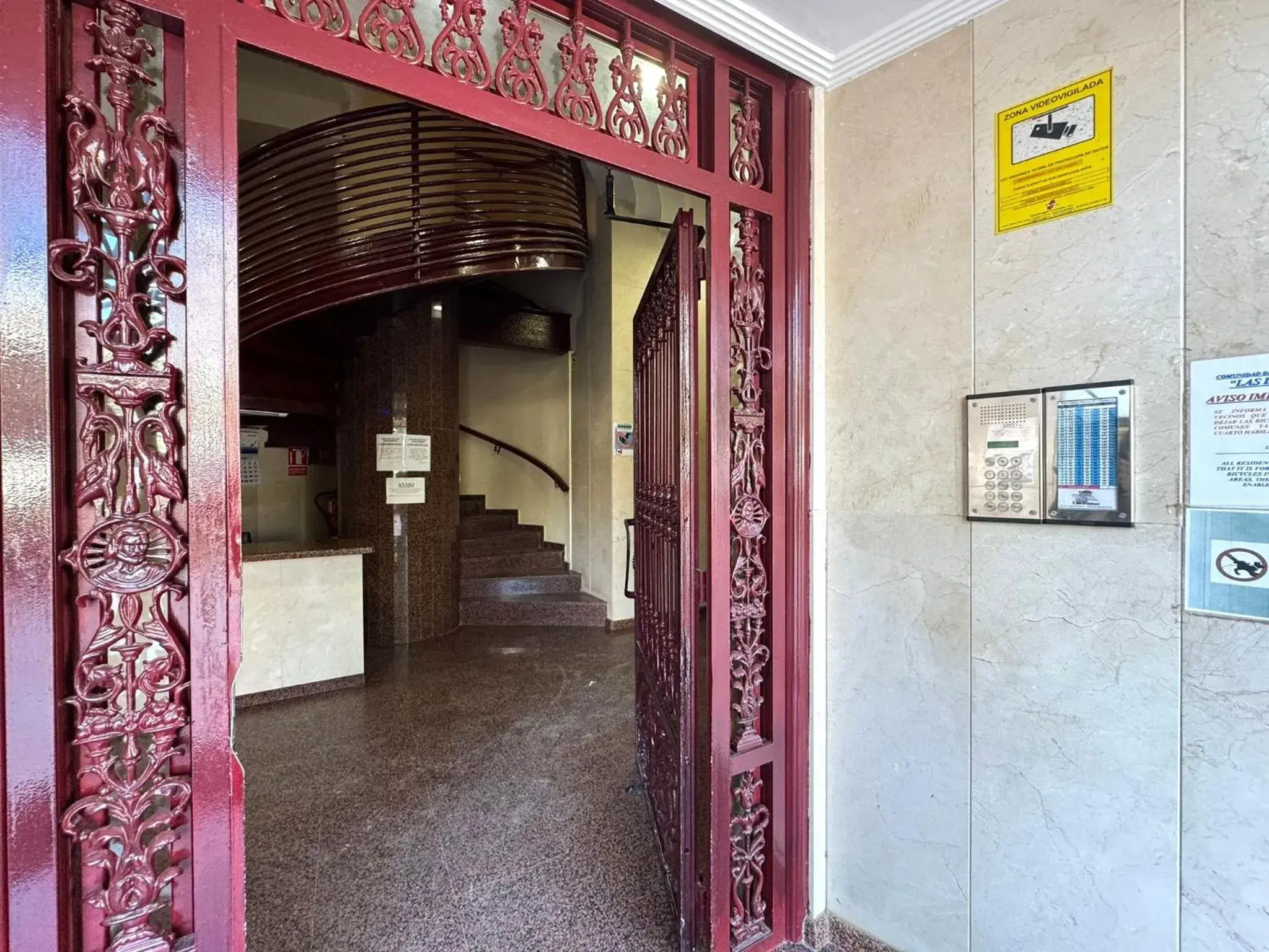 Lobby or reception in Las Damas Lobby or reception in Las Damas