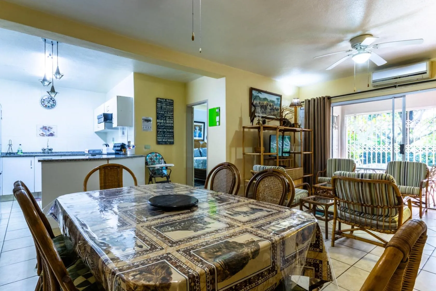 Dining area in The Bridge 38