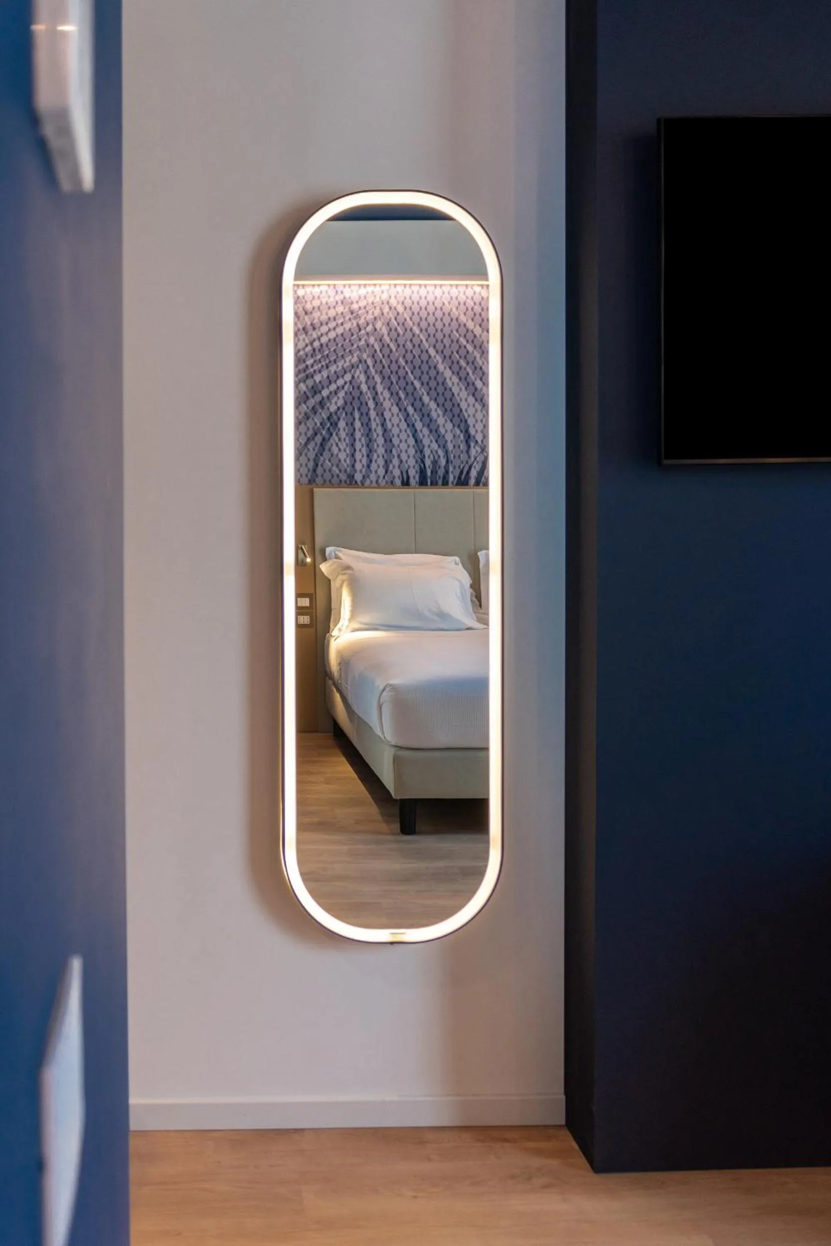 Decorative detail, Bed in Boutique Hotel Martini 17