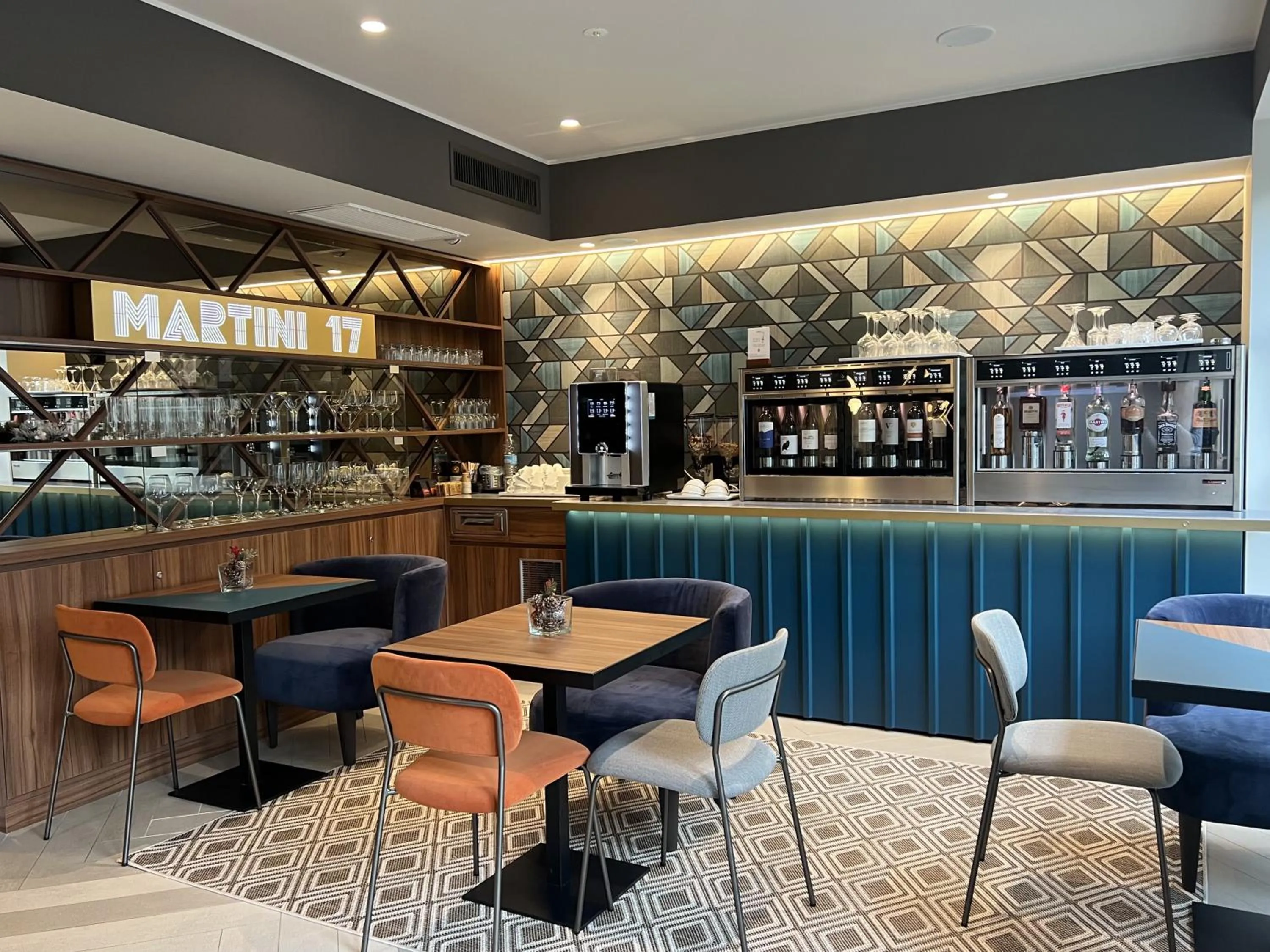 Lounge or bar in Boutique Hotel Martini 17