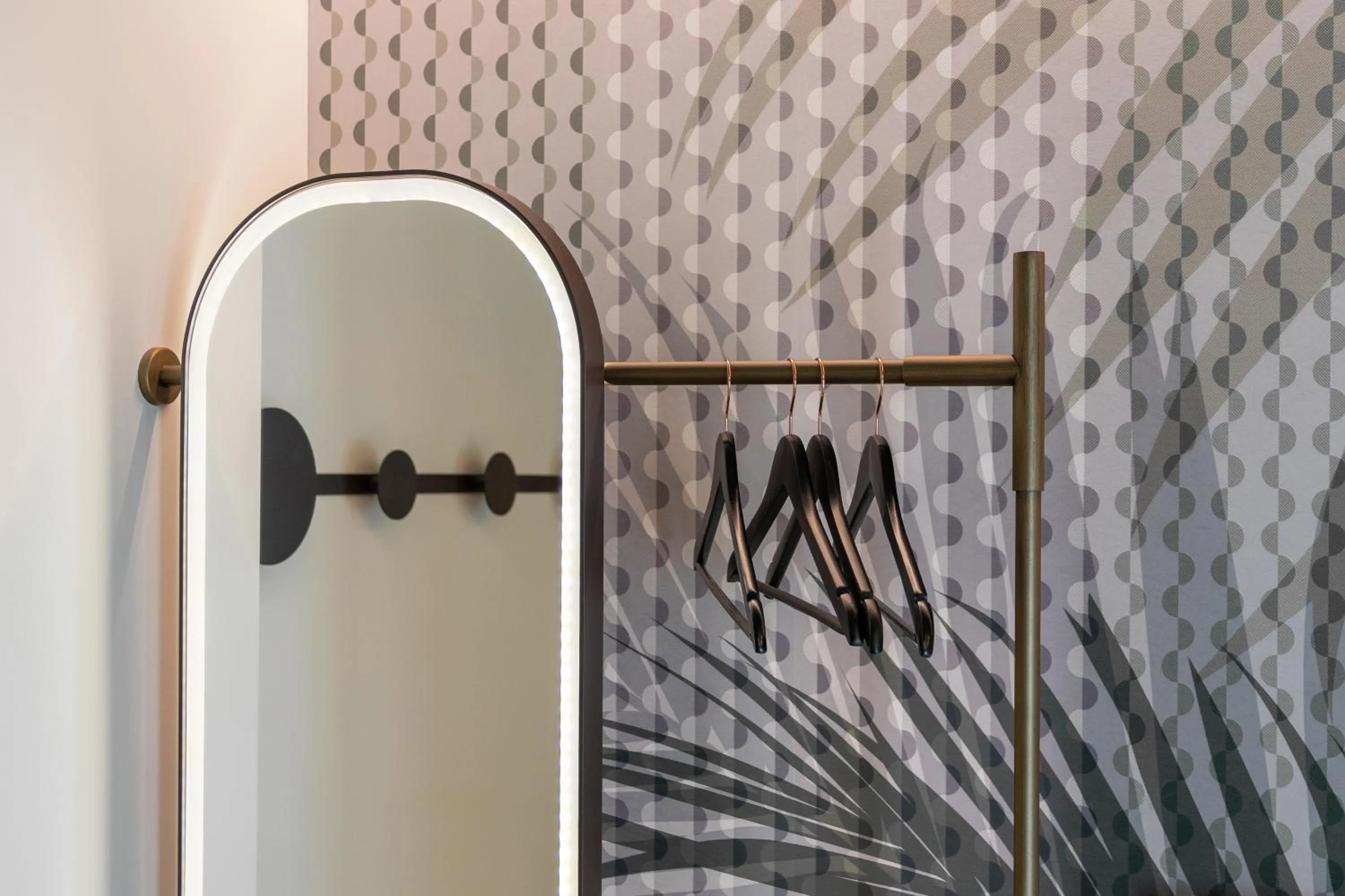 Decorative detail in Boutique Hotel Martini 17