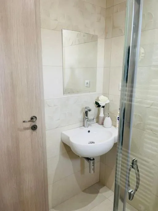 Bathroom in Sparrow apartmens - Vrabčia ulica 9, Košice