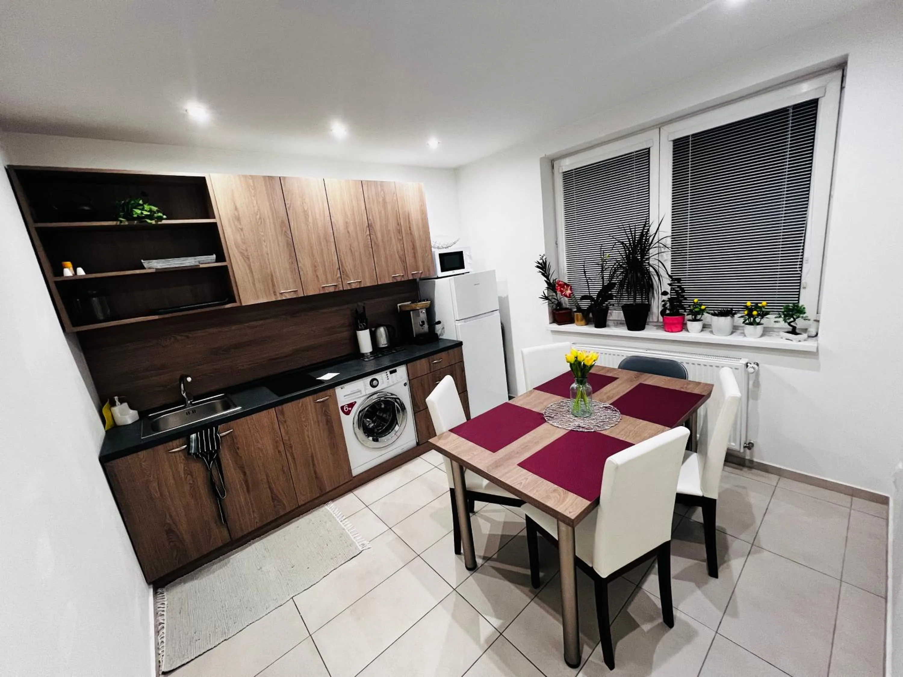 Kitchen or kitchenette in Sparrow apartmens - Vrabčia ulica 9, Košice