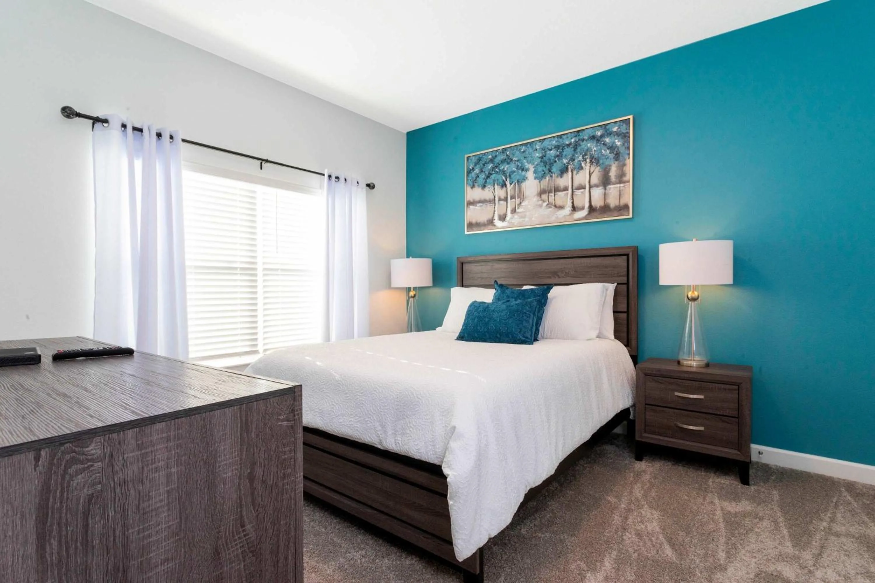 Bed in Splendid 4 Bd w/ Pool Close to Disney @ Champions Gate 1006