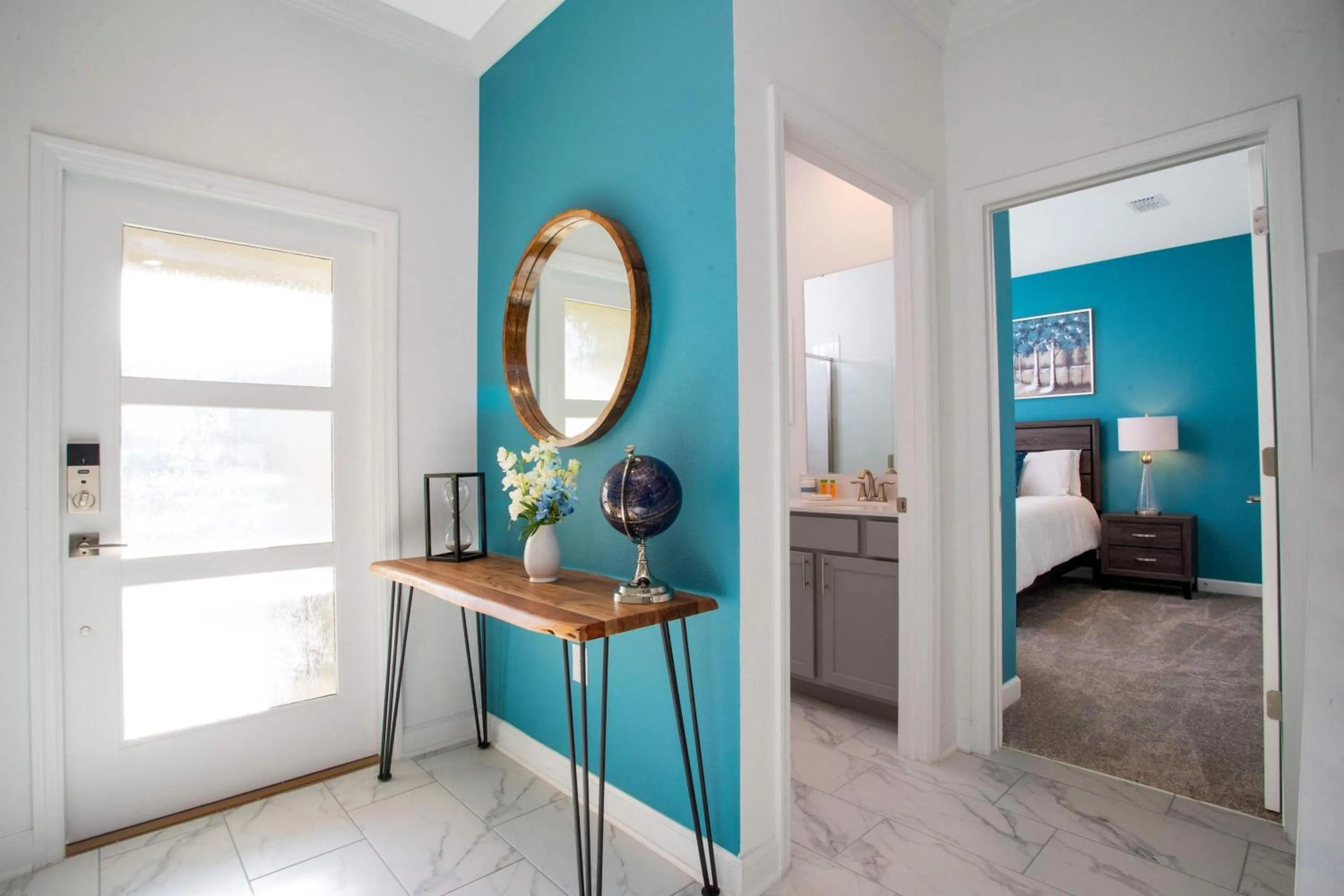 Bed in Splendid 4 Bd w/ Pool Close to Disney @ Champions Gate 1006