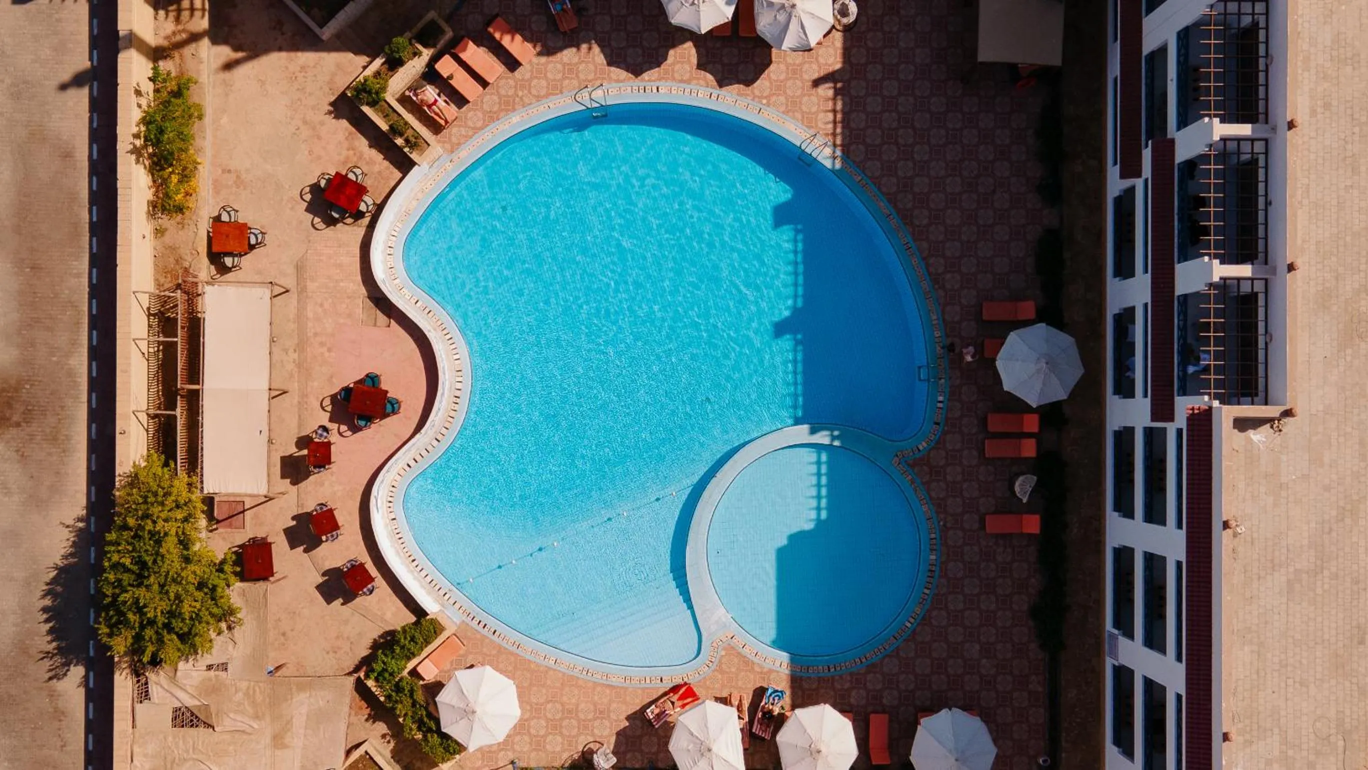 Swimming pool in El Khan Sharm Hotel
