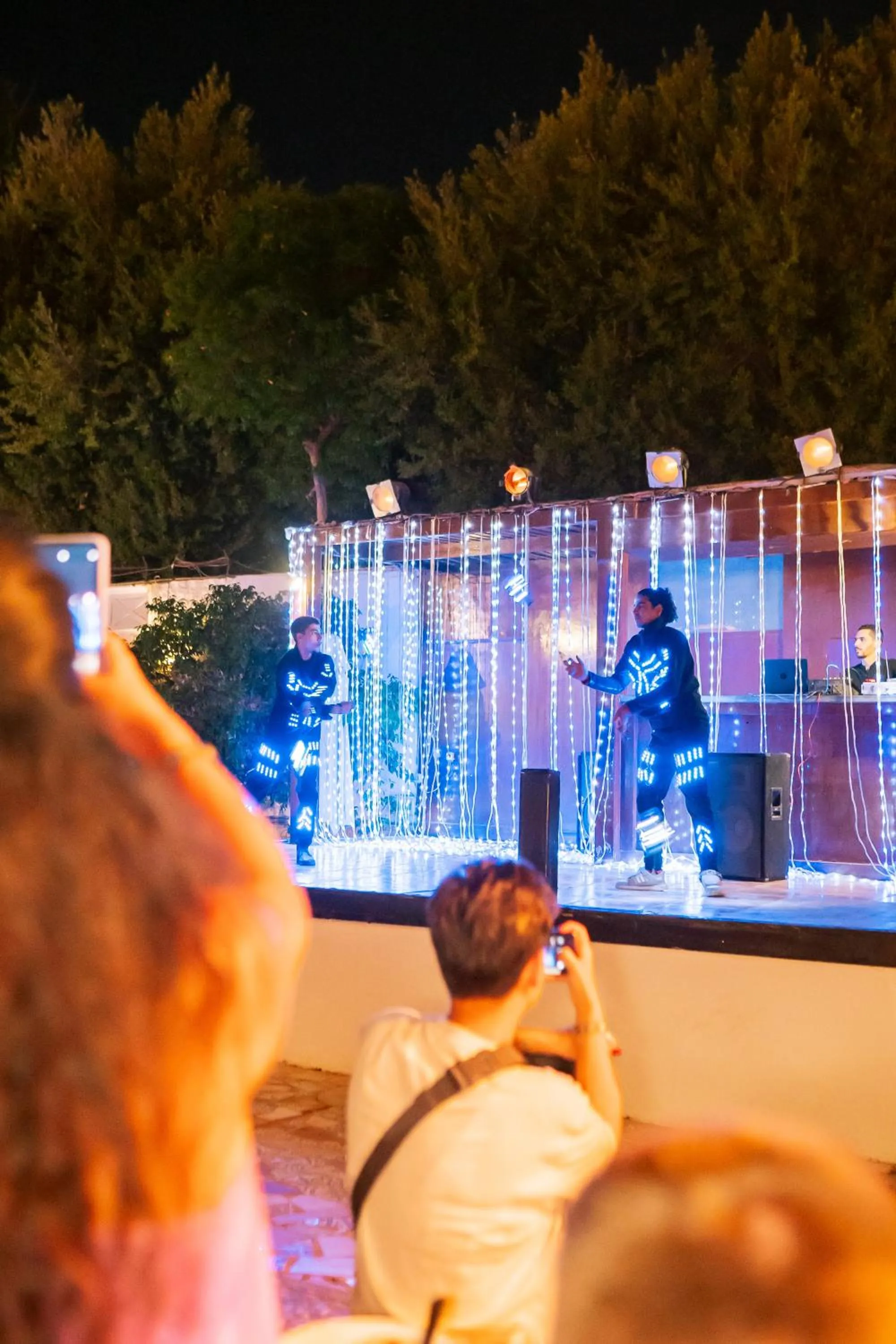 Evening entertainment in El Khan Sharm Hotel