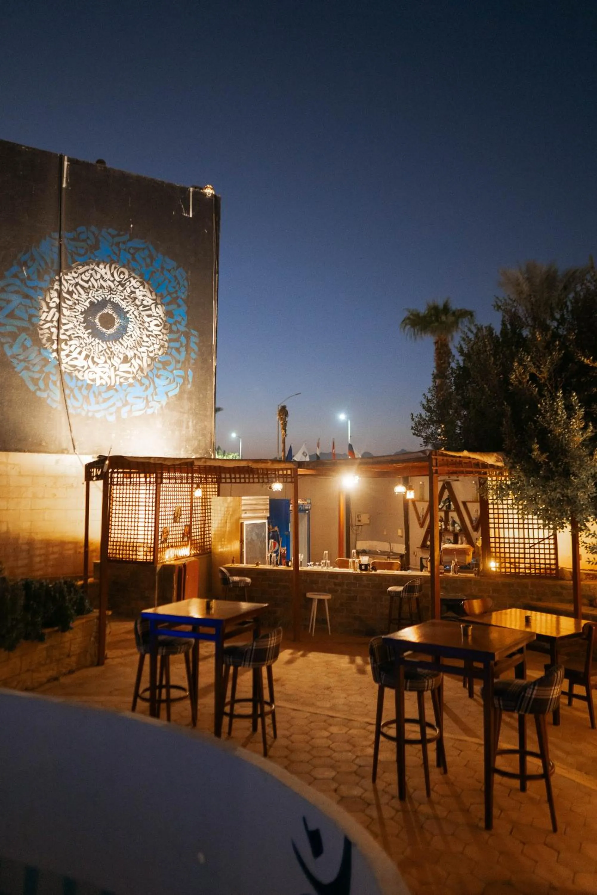 Night in El Khan Sharm Hotel