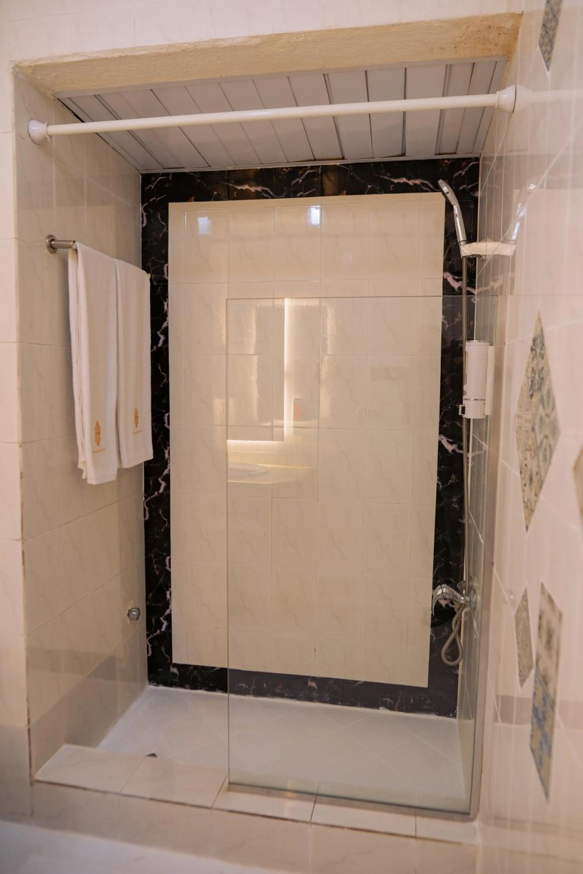 Shower in El Khan Sharm Hotel