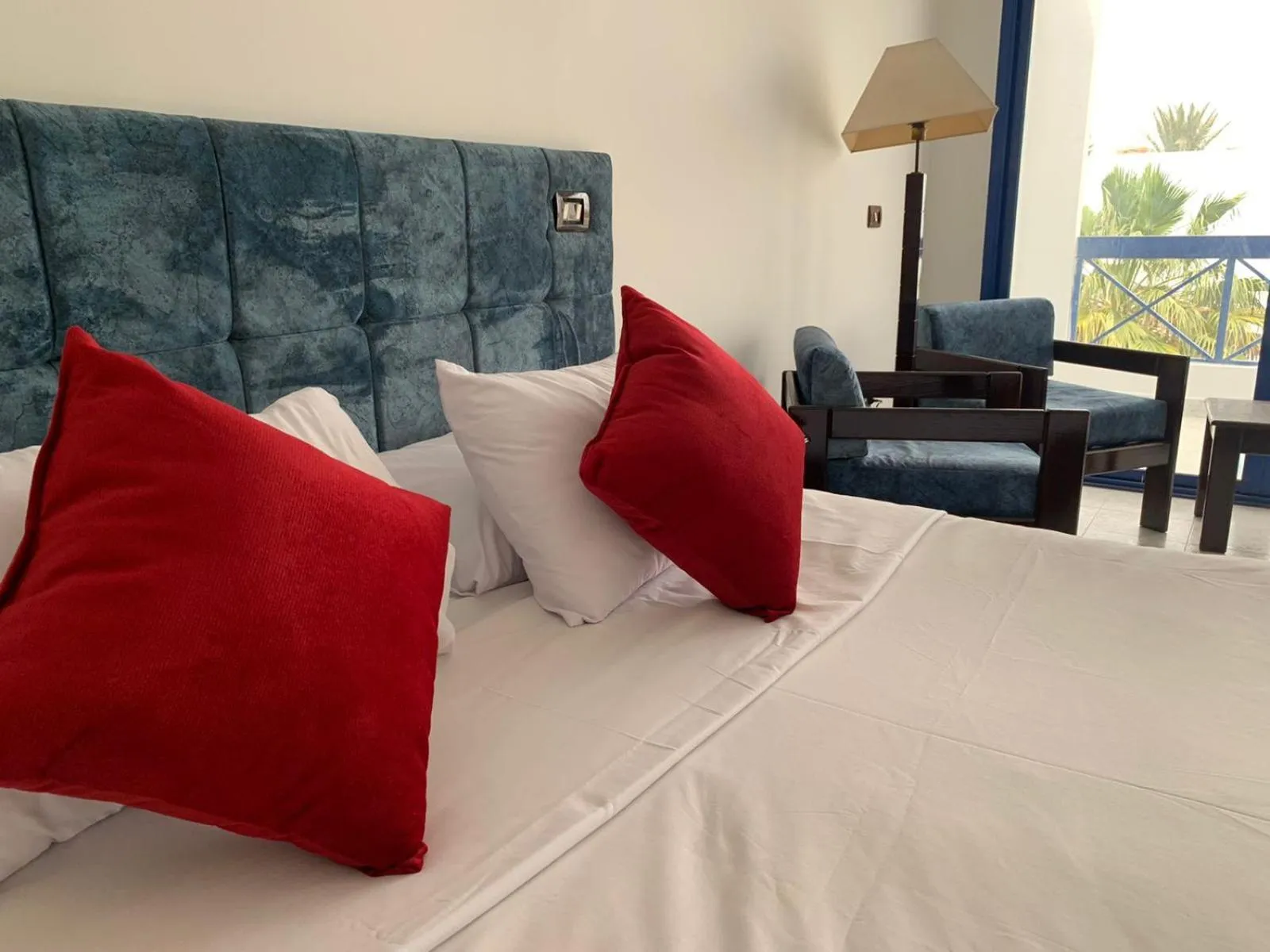 Bed in El Khan Sharm Hotel