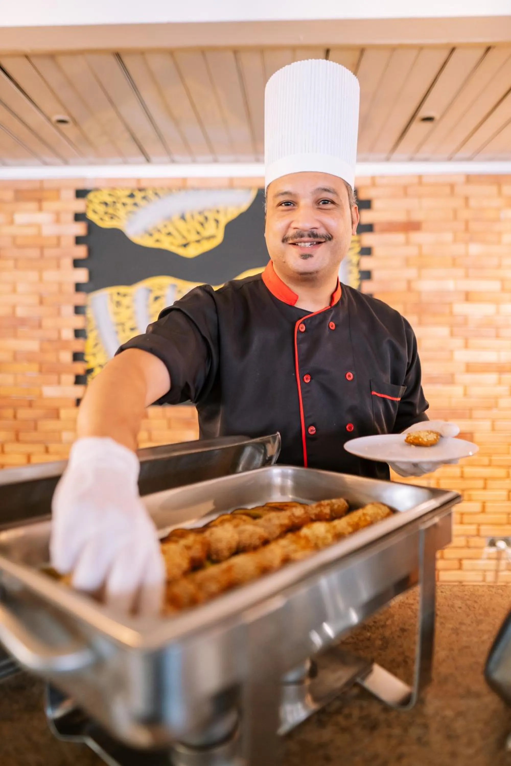 Food and drinks in El Khan Sharm Hotel