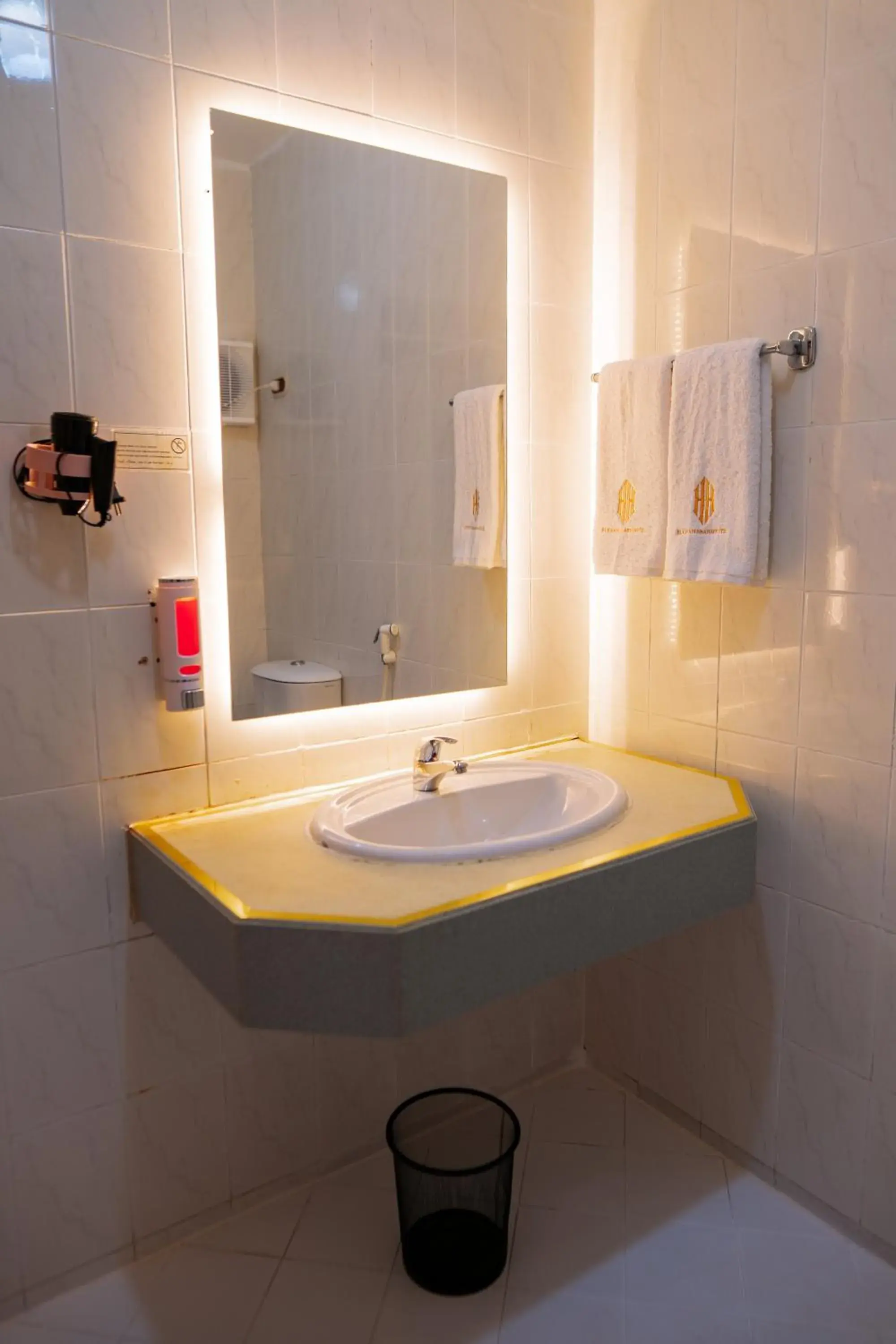 Bathroom in El Khan Sharm Hotel Bathroom in El Khan Sharm Hotel