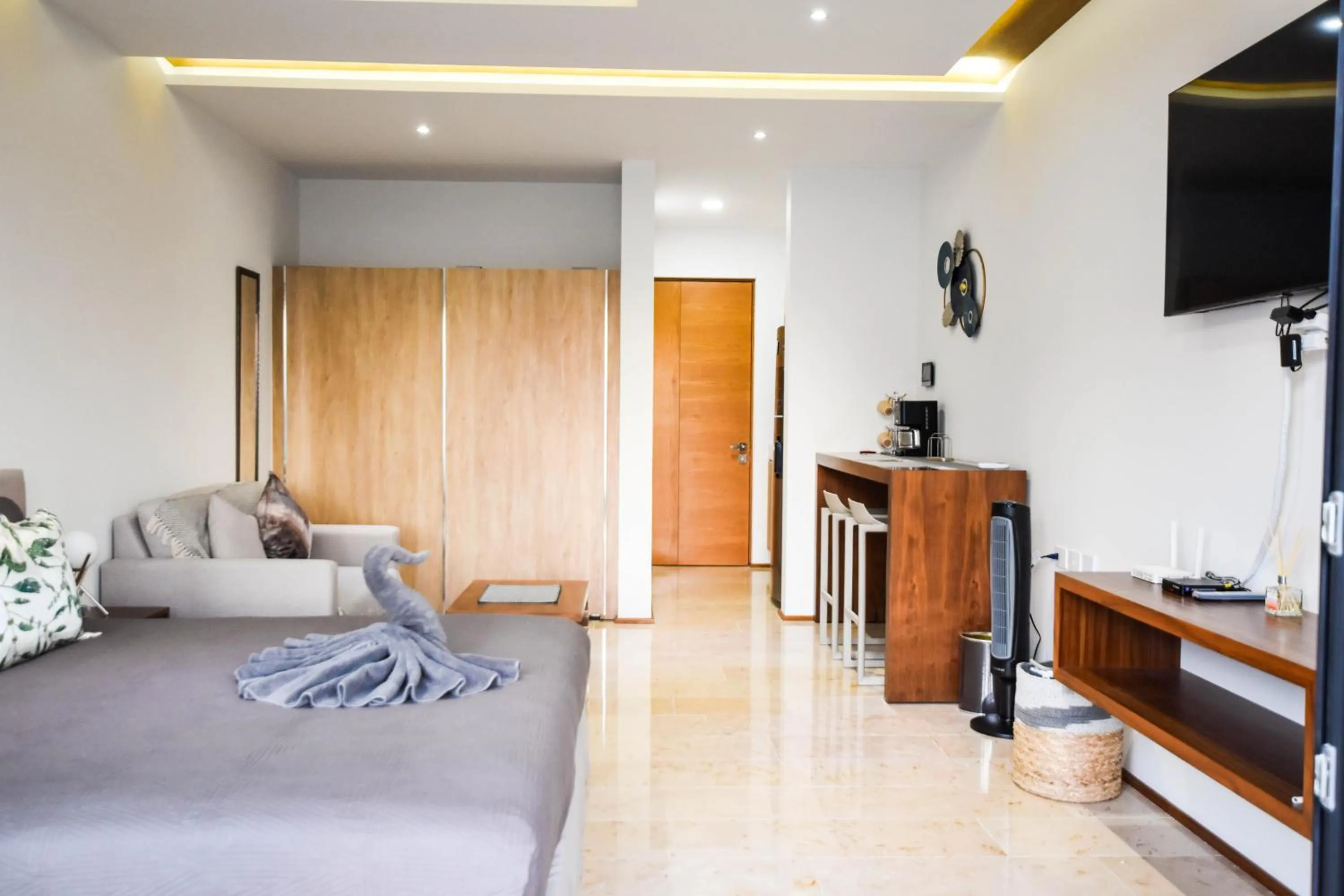 Bedroom, Bed in Lil town Menesse by Casago