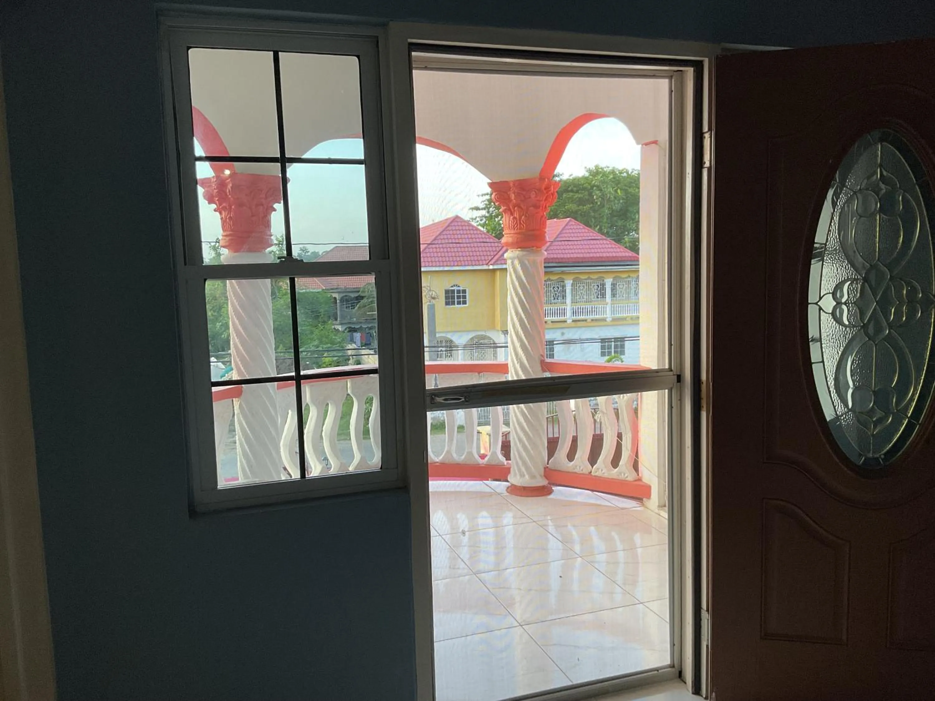 Patio in A taste of Jamaica Lavern’s Place