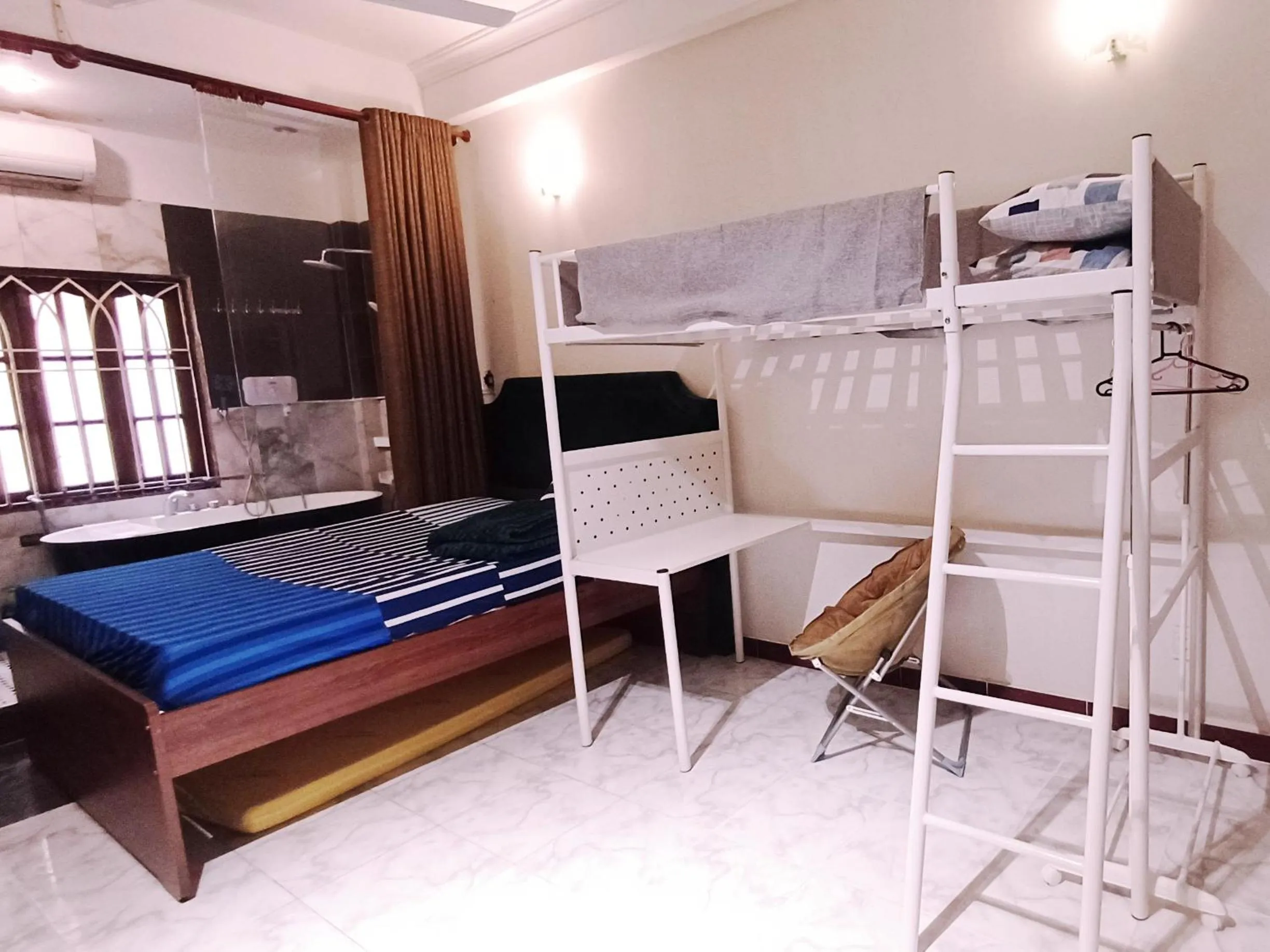 Bed in Homestay Hostel Apartment Minh Lộc
