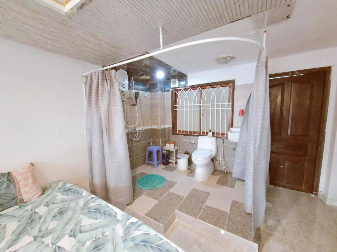 Toilet, Bed in Homestay Hostel Apartment Minh Lộc