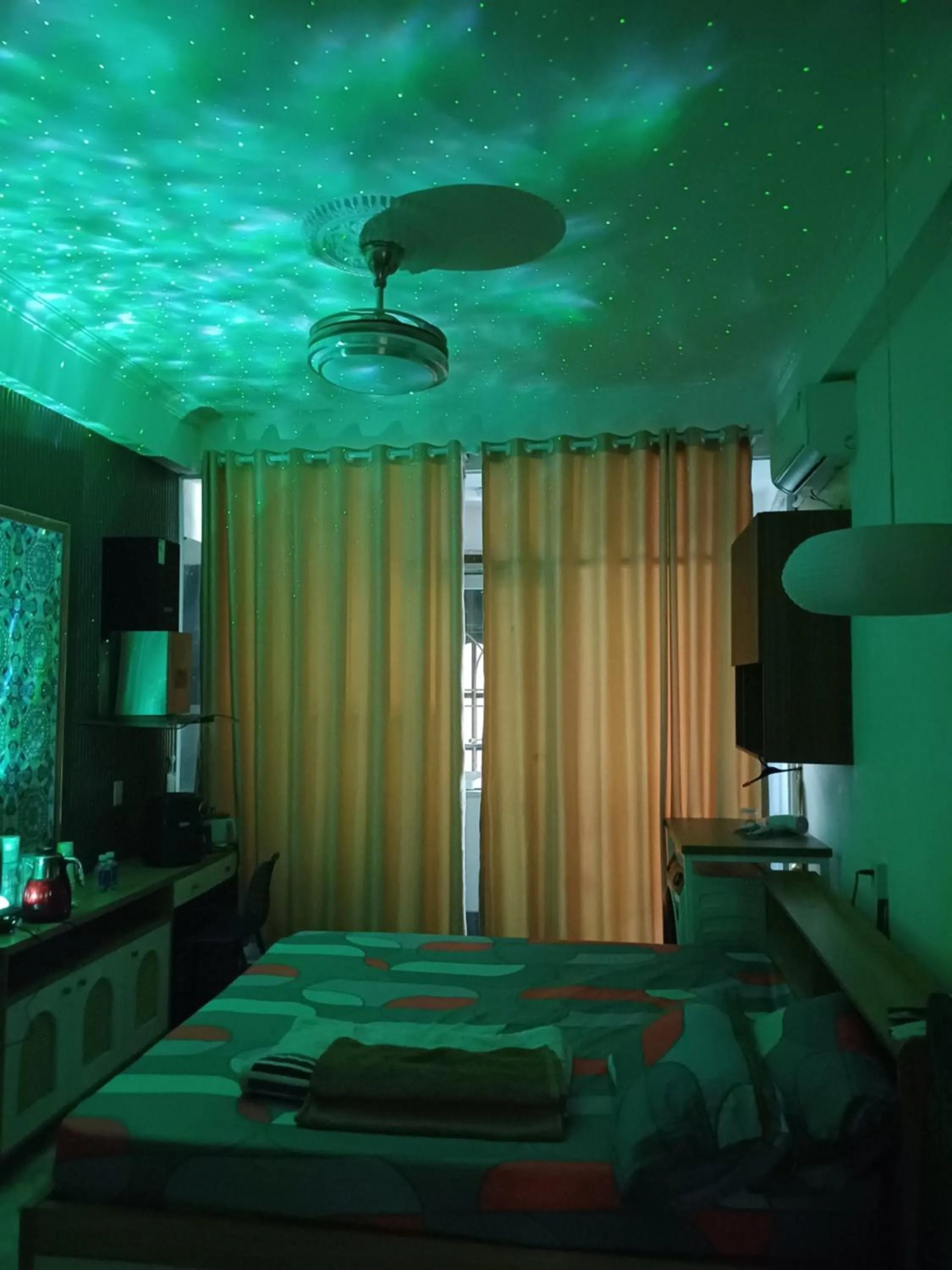 TV and multimedia, Bed in Homestay Hostel Apartment Minh Lộc