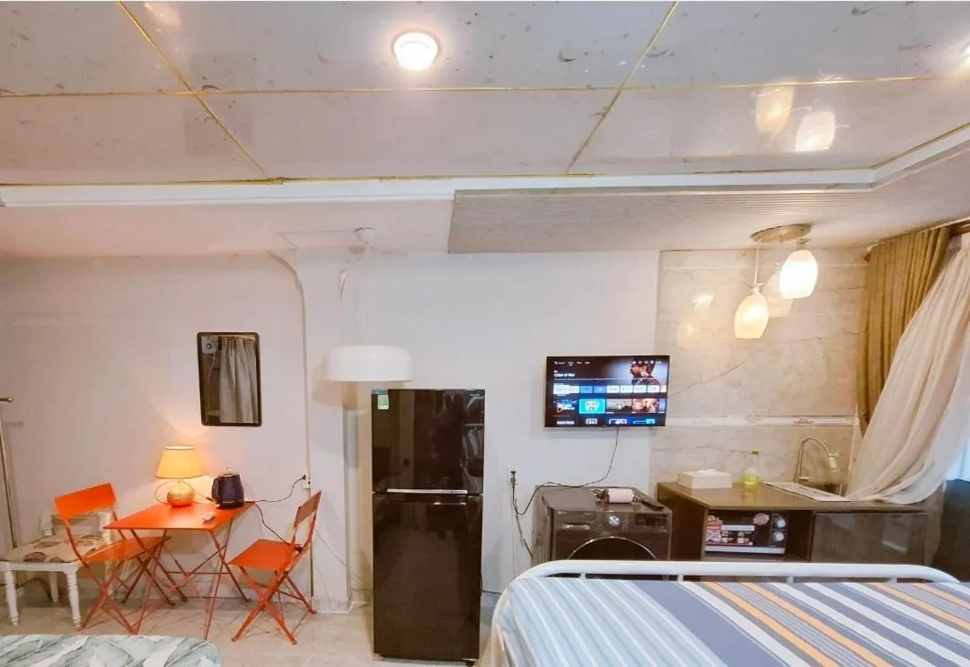 Communal lounge/ TV room, Bed in Homestay Hostel Apartment Minh Lộc