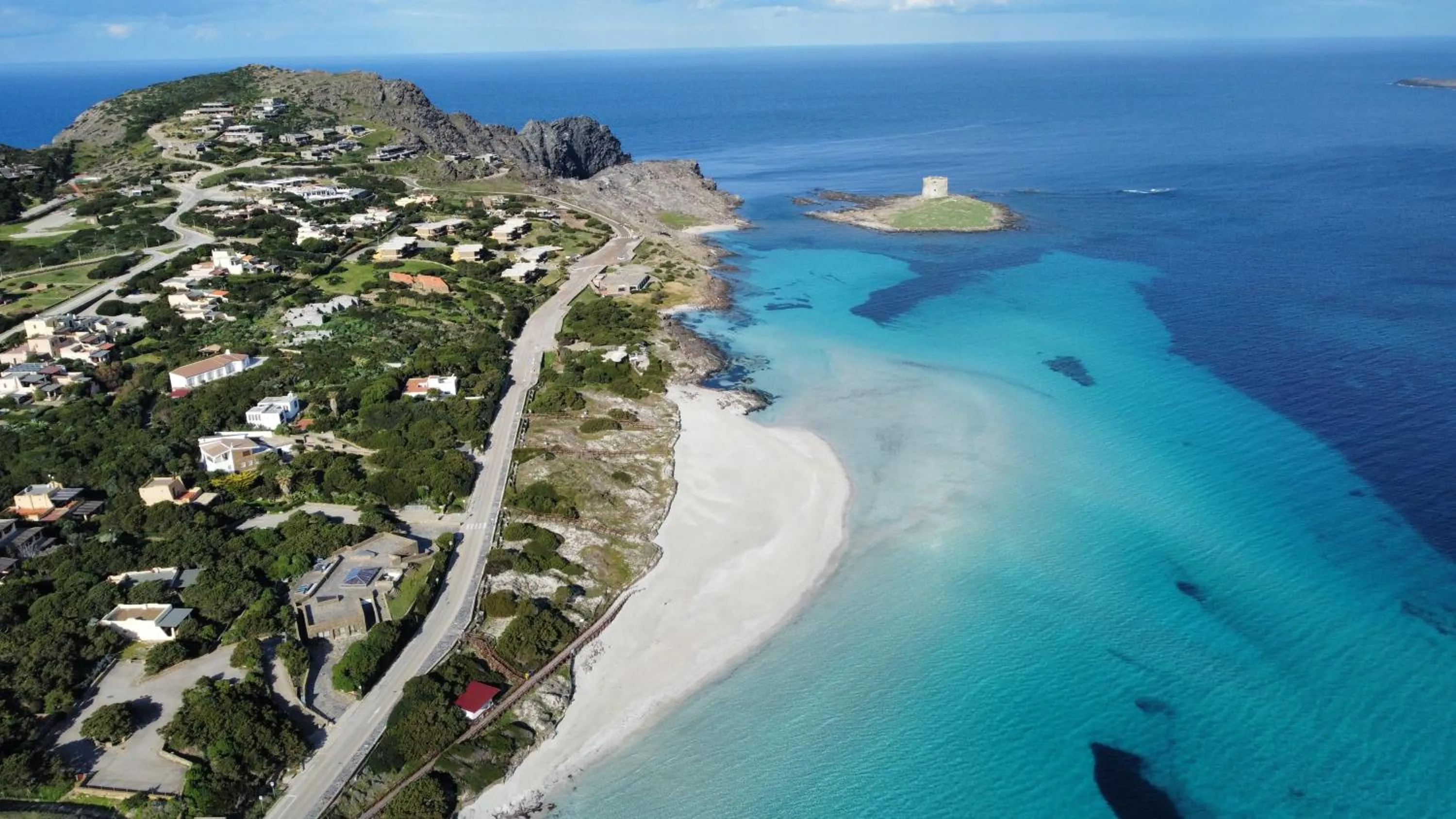 Beach in Hotel Geranio Rosso