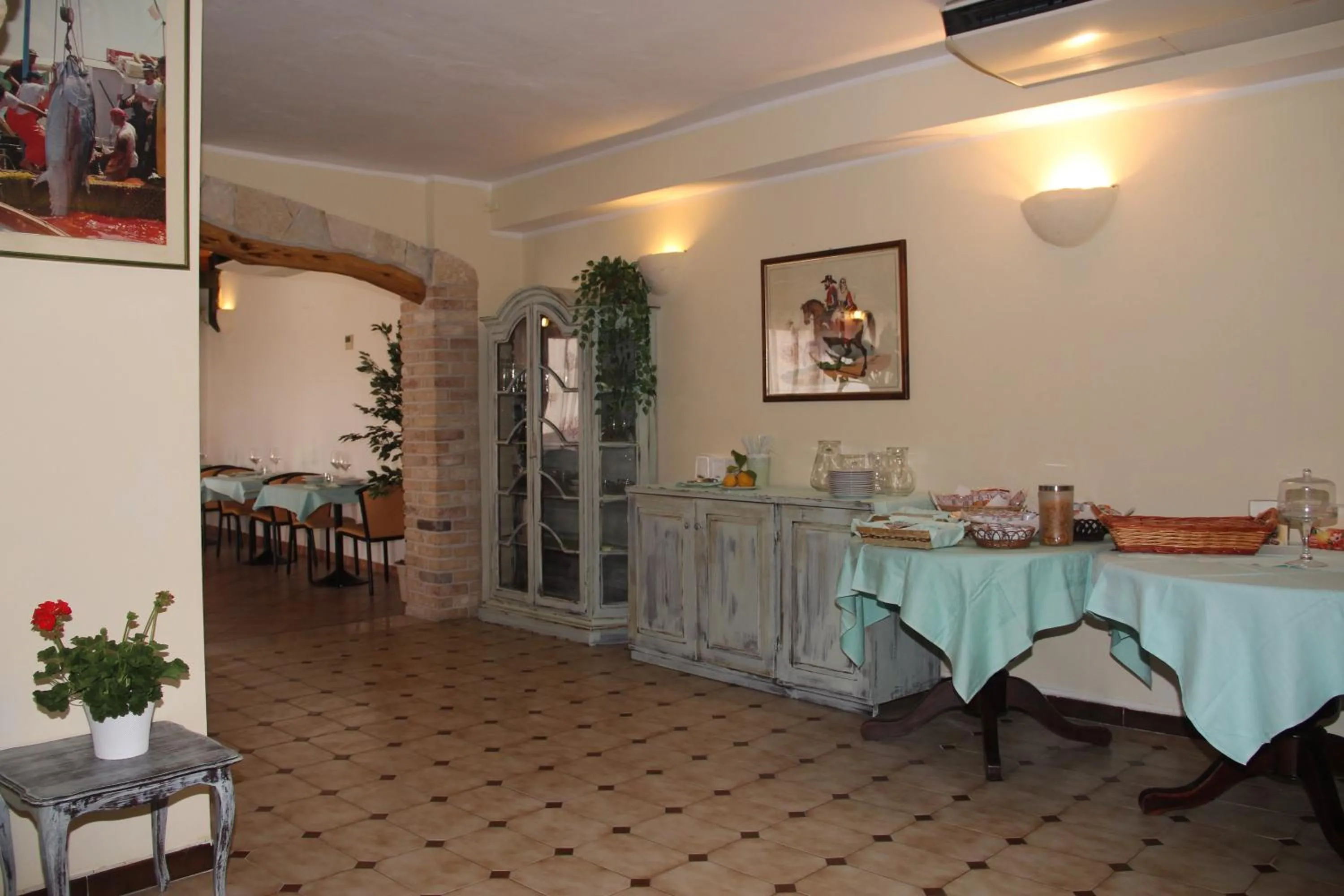 Breakfast in Hotel Geranio Rosso