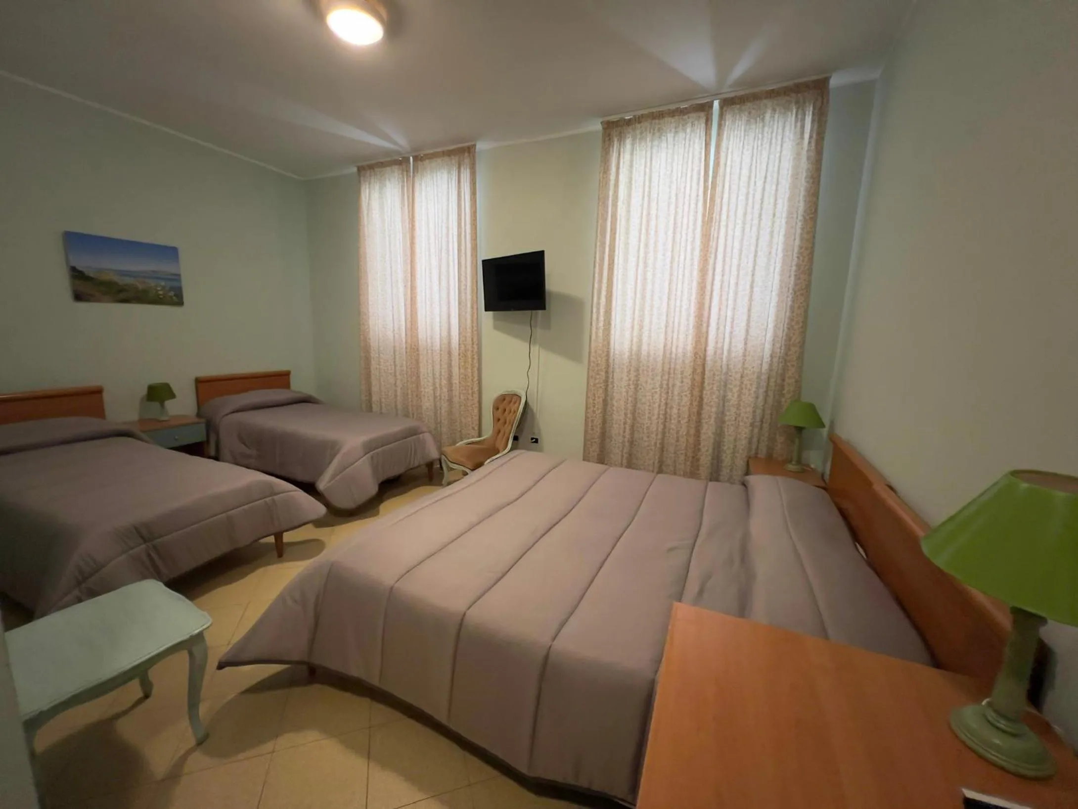 Bedroom, Bed in Hotel Geranio Rosso