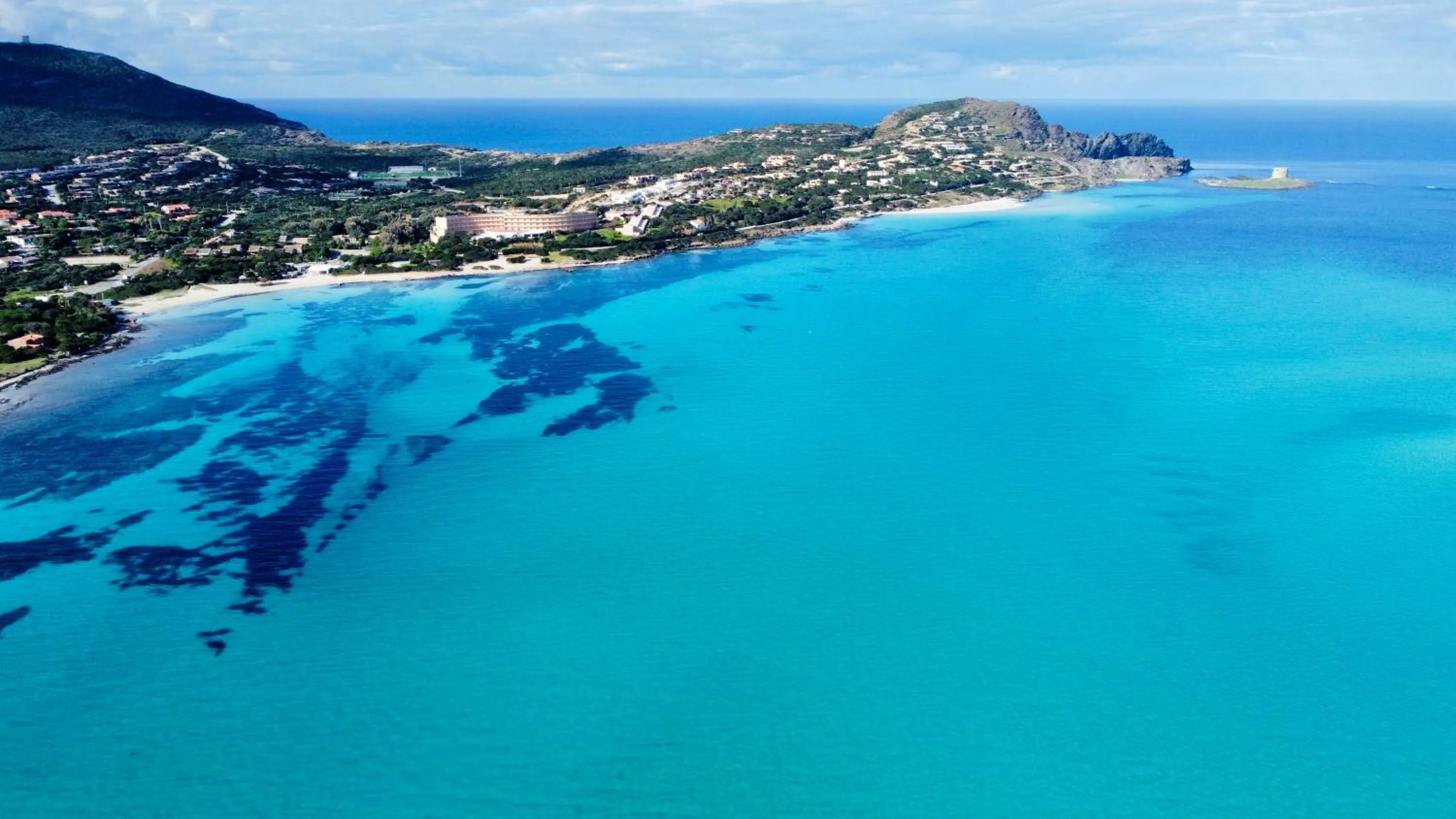 Bird's eye view in Hotel Geranio Rosso