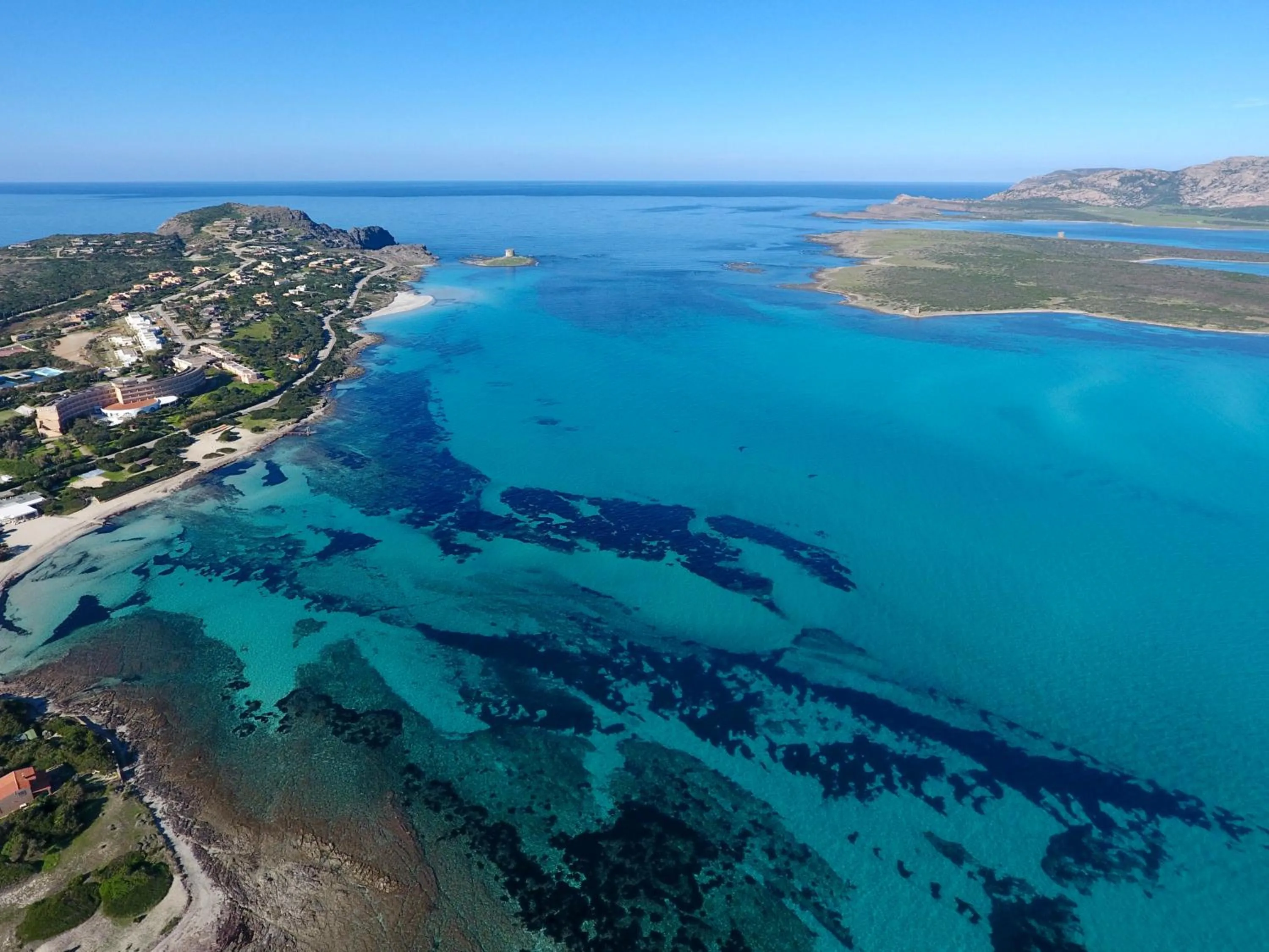 Natural landscape in Hotel Geranio Rosso