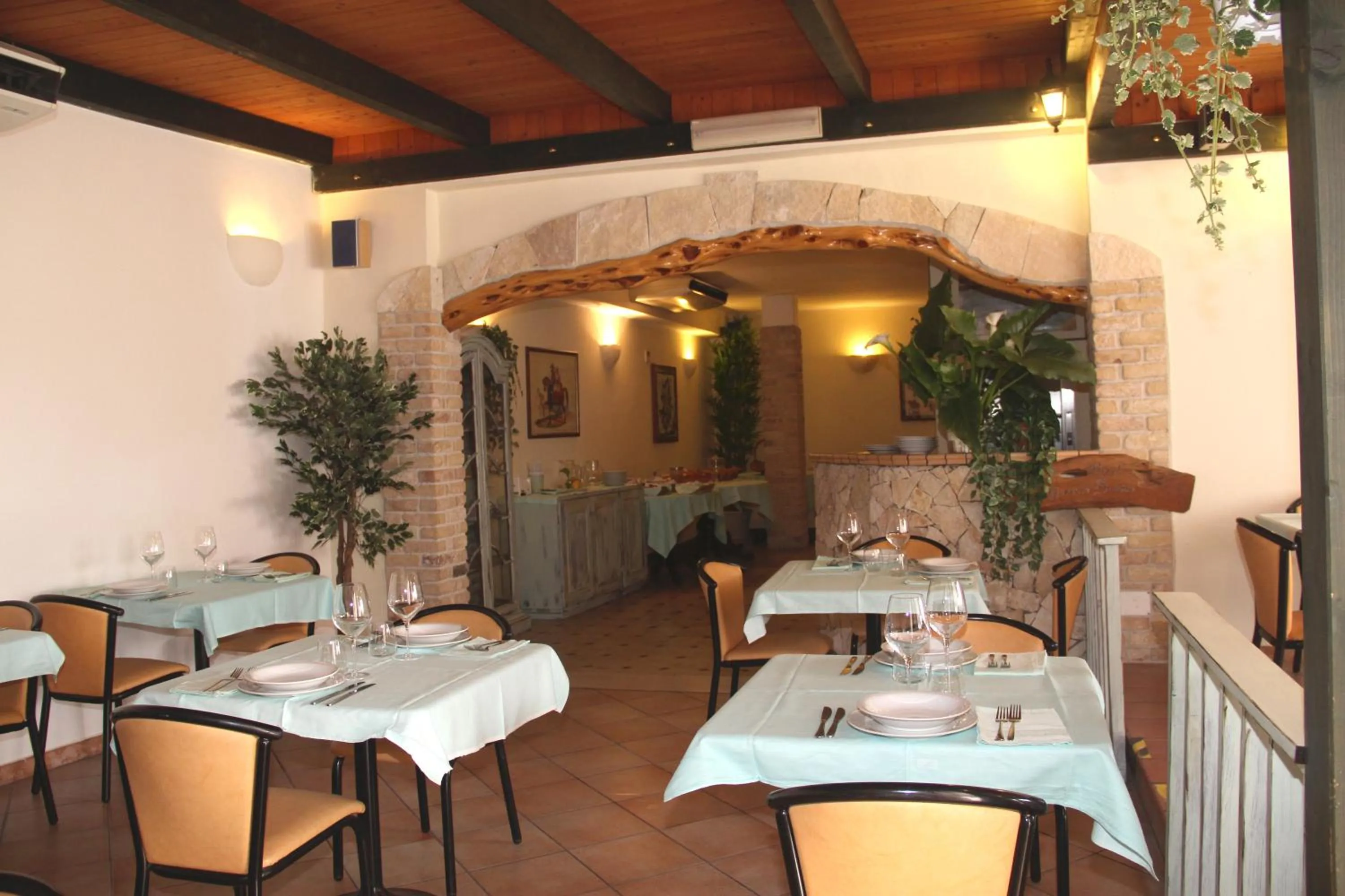 Breakfast in Hotel Geranio Rosso