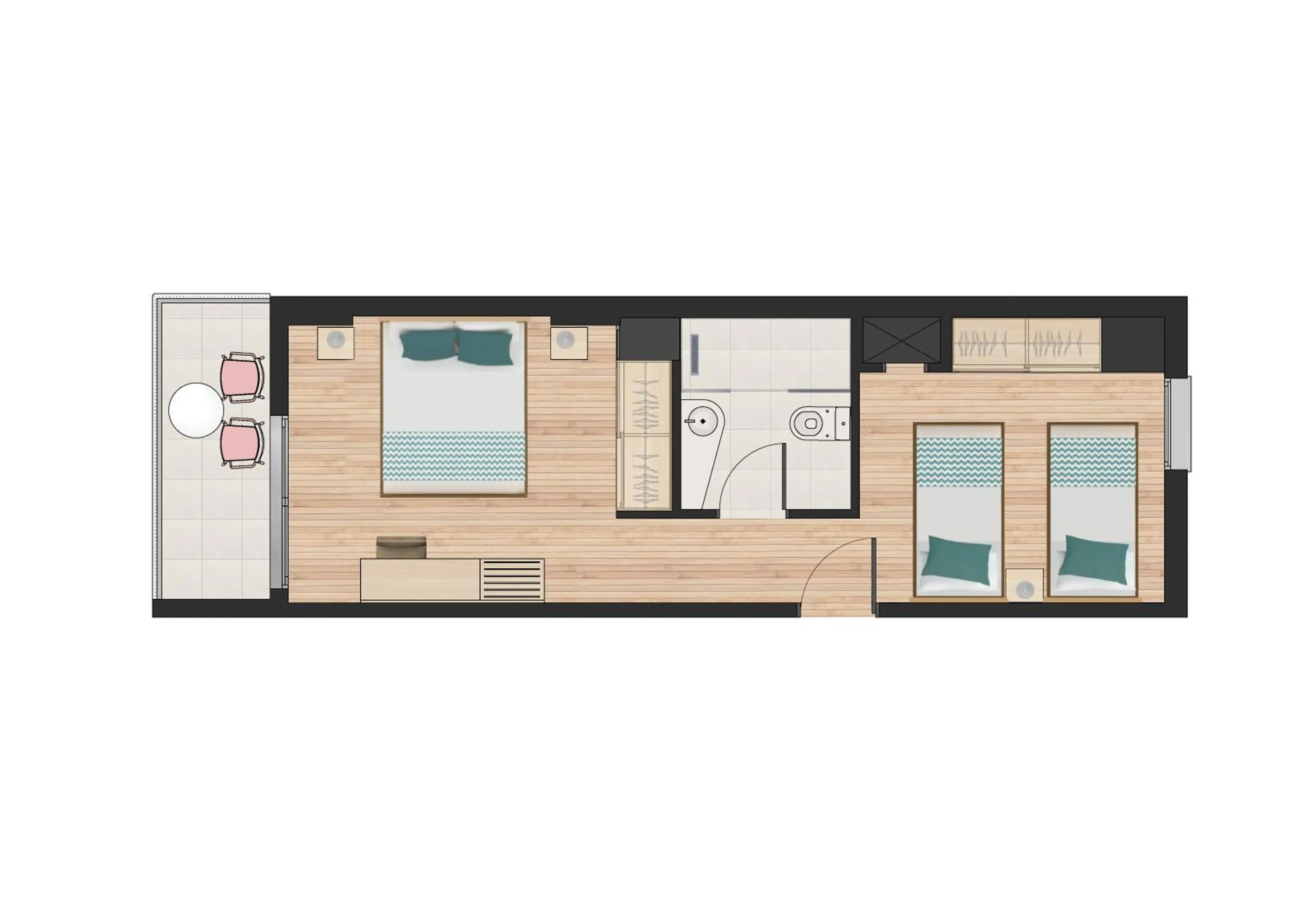 Floor plan in Ambassador Playa I