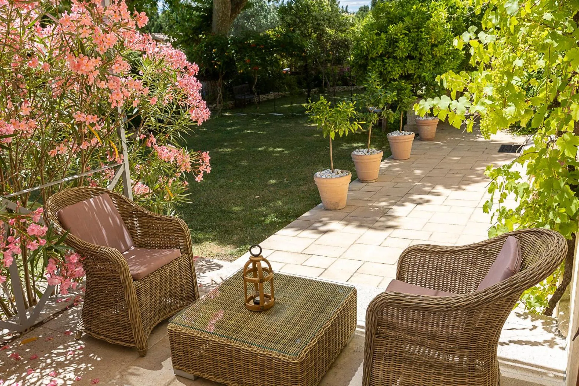 Patio in Mas de Capelou