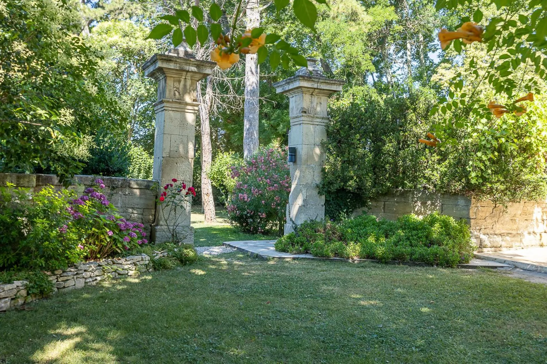 Garden in Mas de Capelou