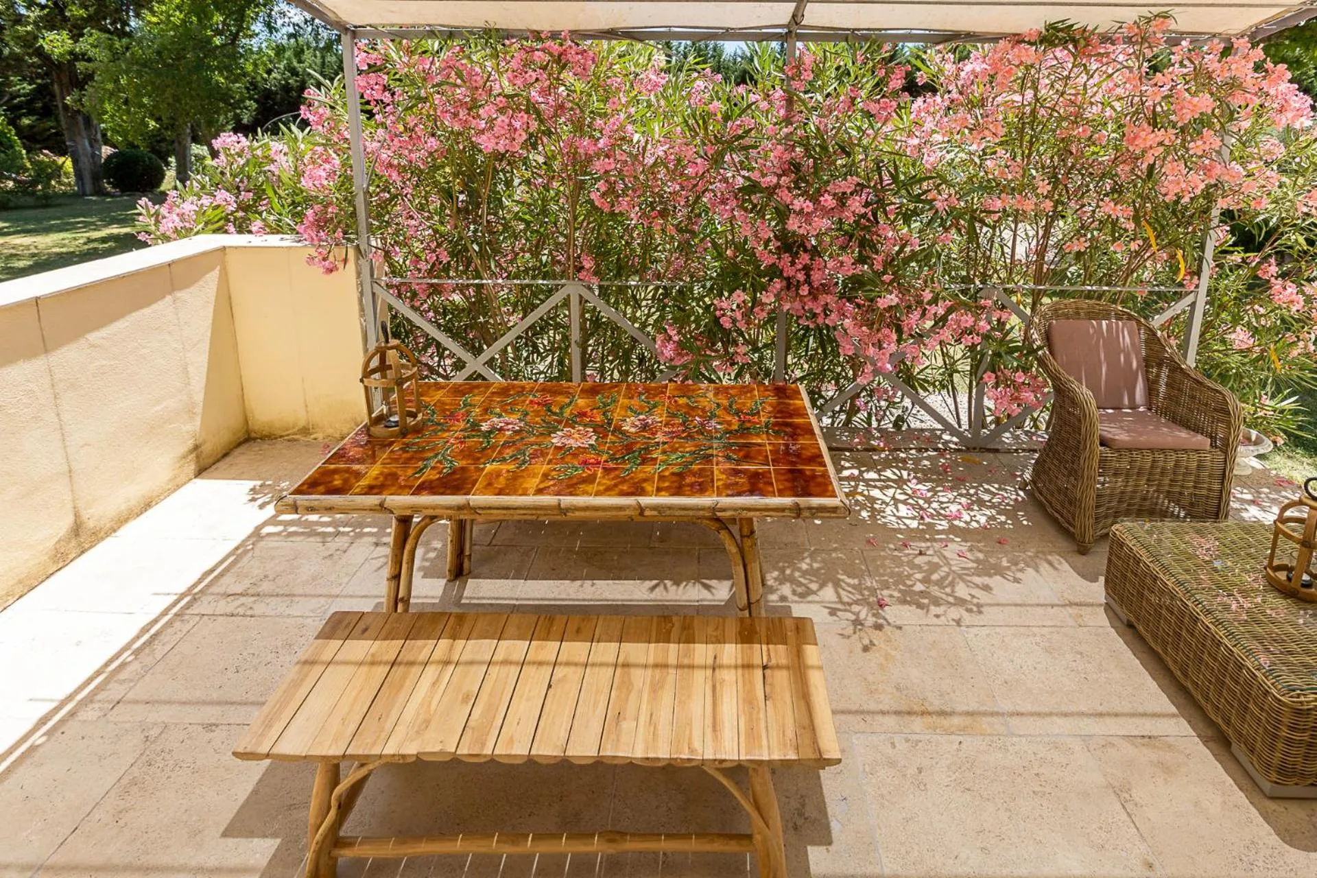 Patio in Mas de Capelou