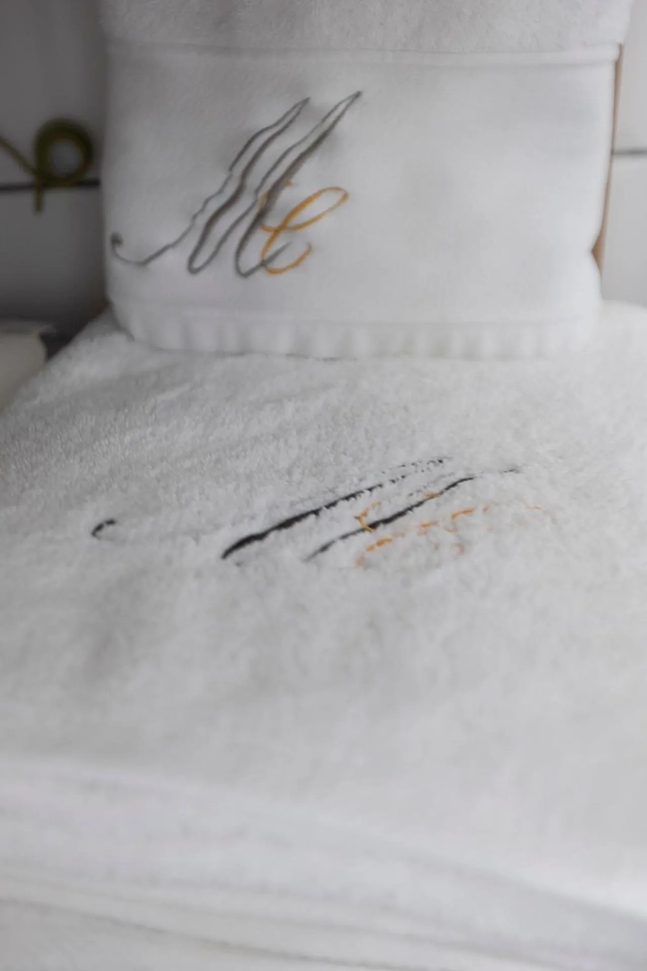 towels, Bed in Mas de Capelou
