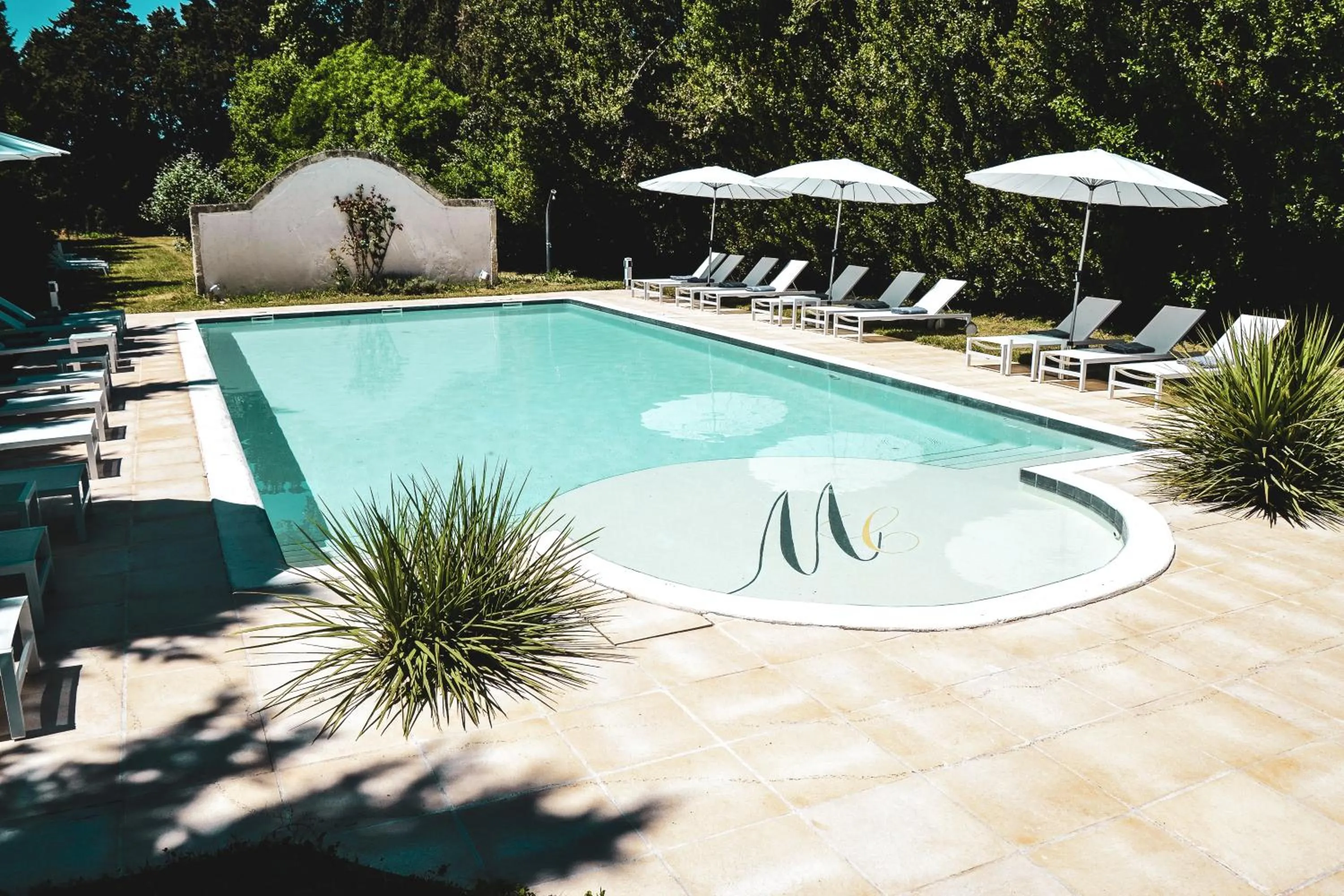 Swimming pool in Mas de Capelou