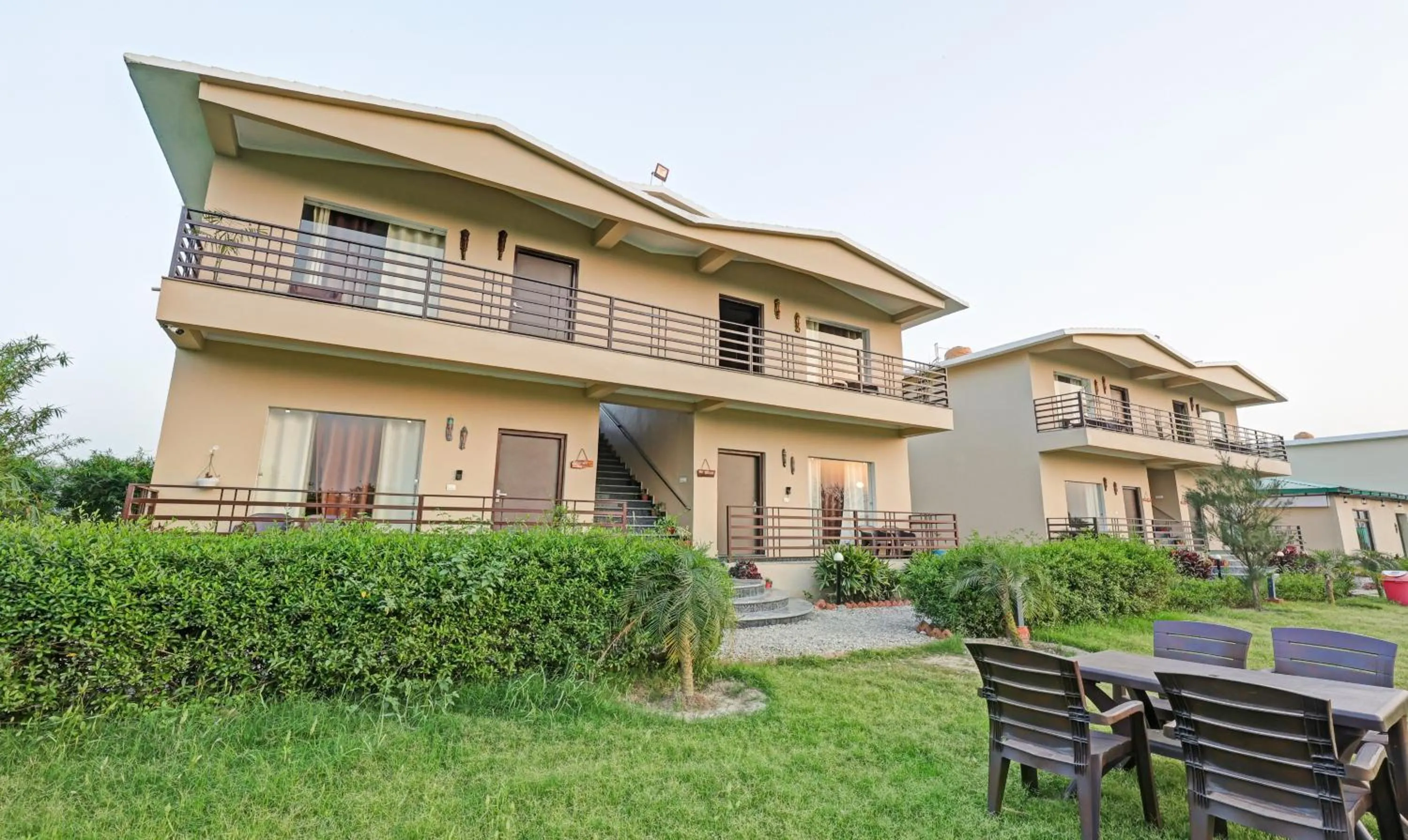 Facade/entrance in Treebo Kaira Resort With Pool View, 5 Km From Jim Corbett Jungle Safari