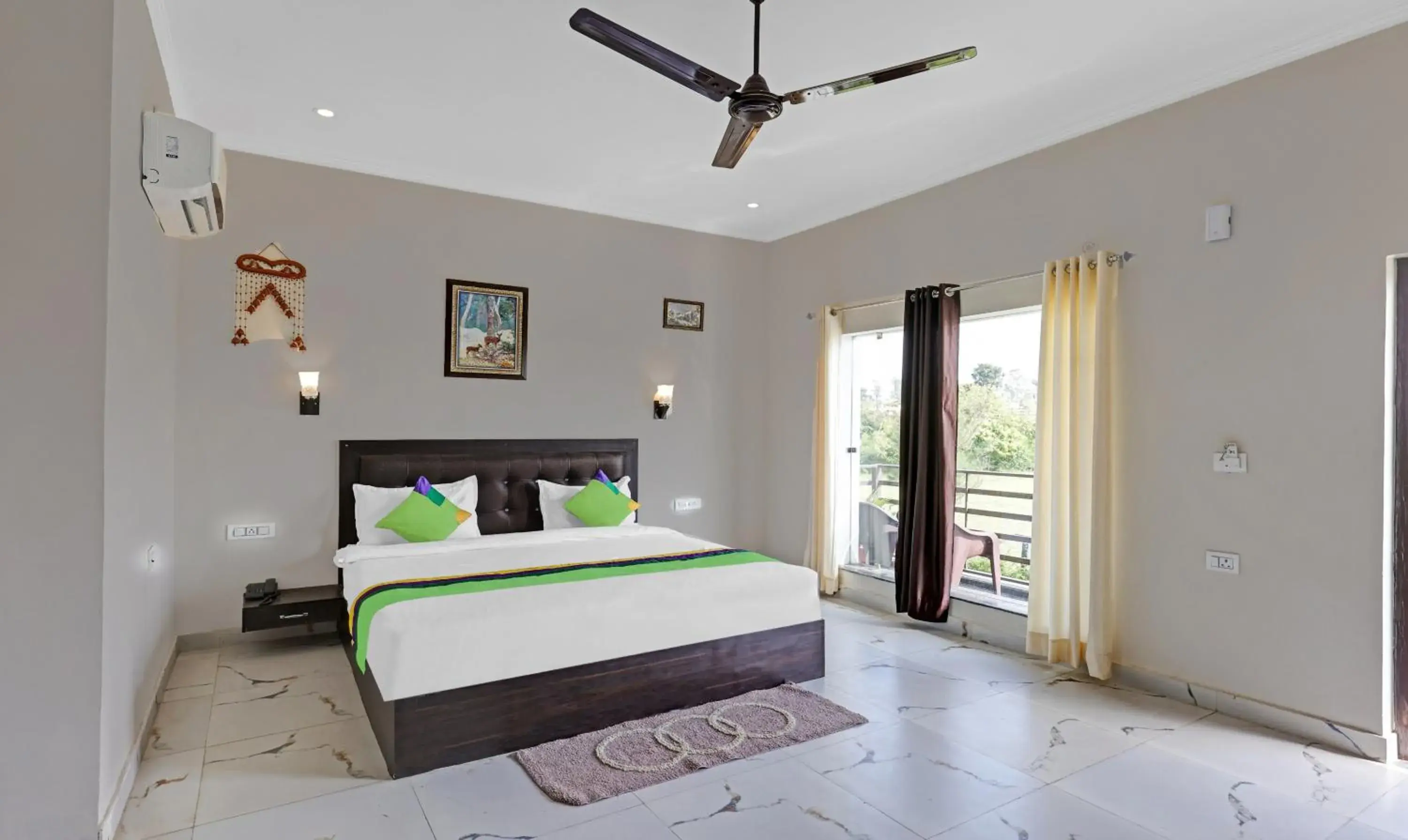 Deluxe Double Room - single occupancy in Treebo Kaira Resort With Pool View, 5 Km From Jim Corbett Jungle Safari Deluxe Double Room - single occupancy in Treebo Kaira Resort With Pool View, 5 Km From Jim Corbett Jungle Safari