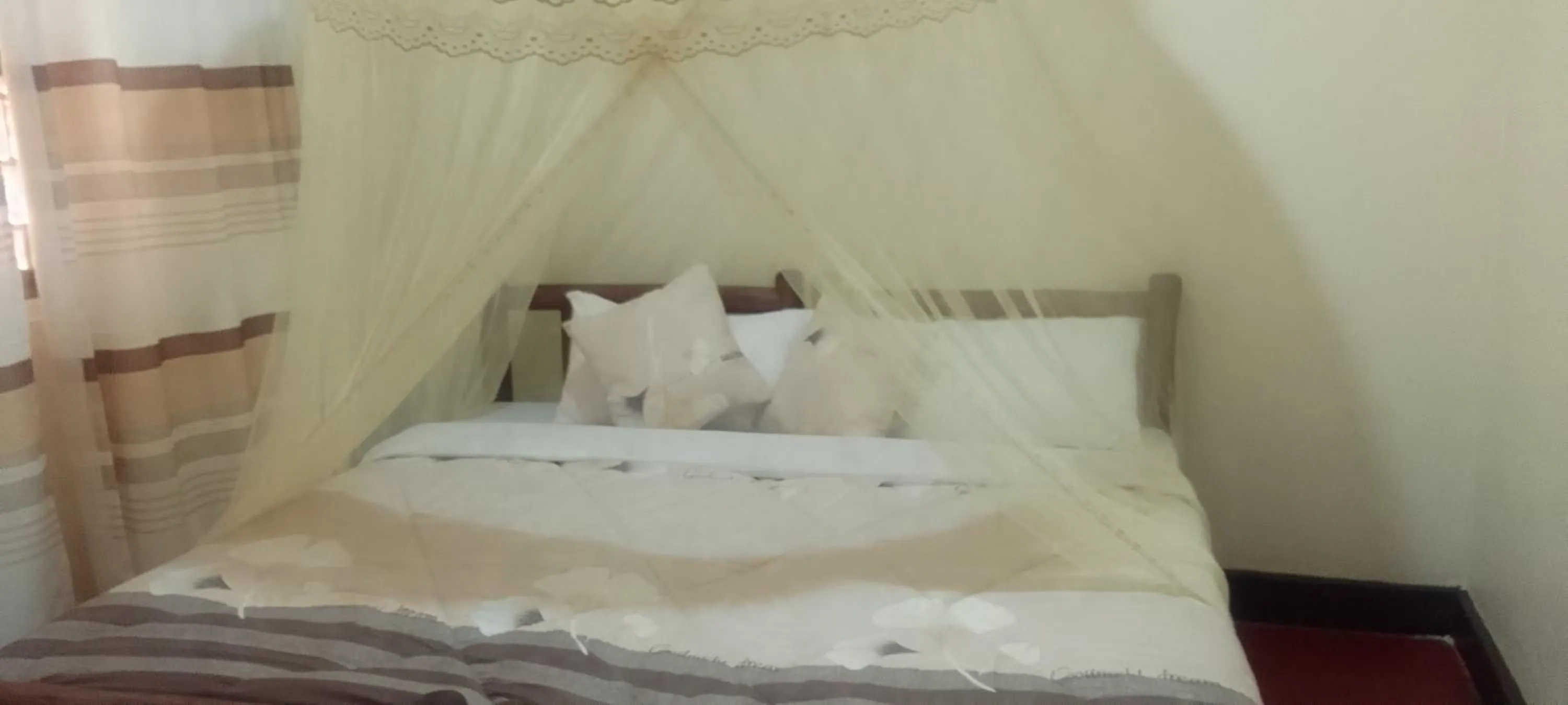 Photo of the whole room, Bed in Dream jet suites